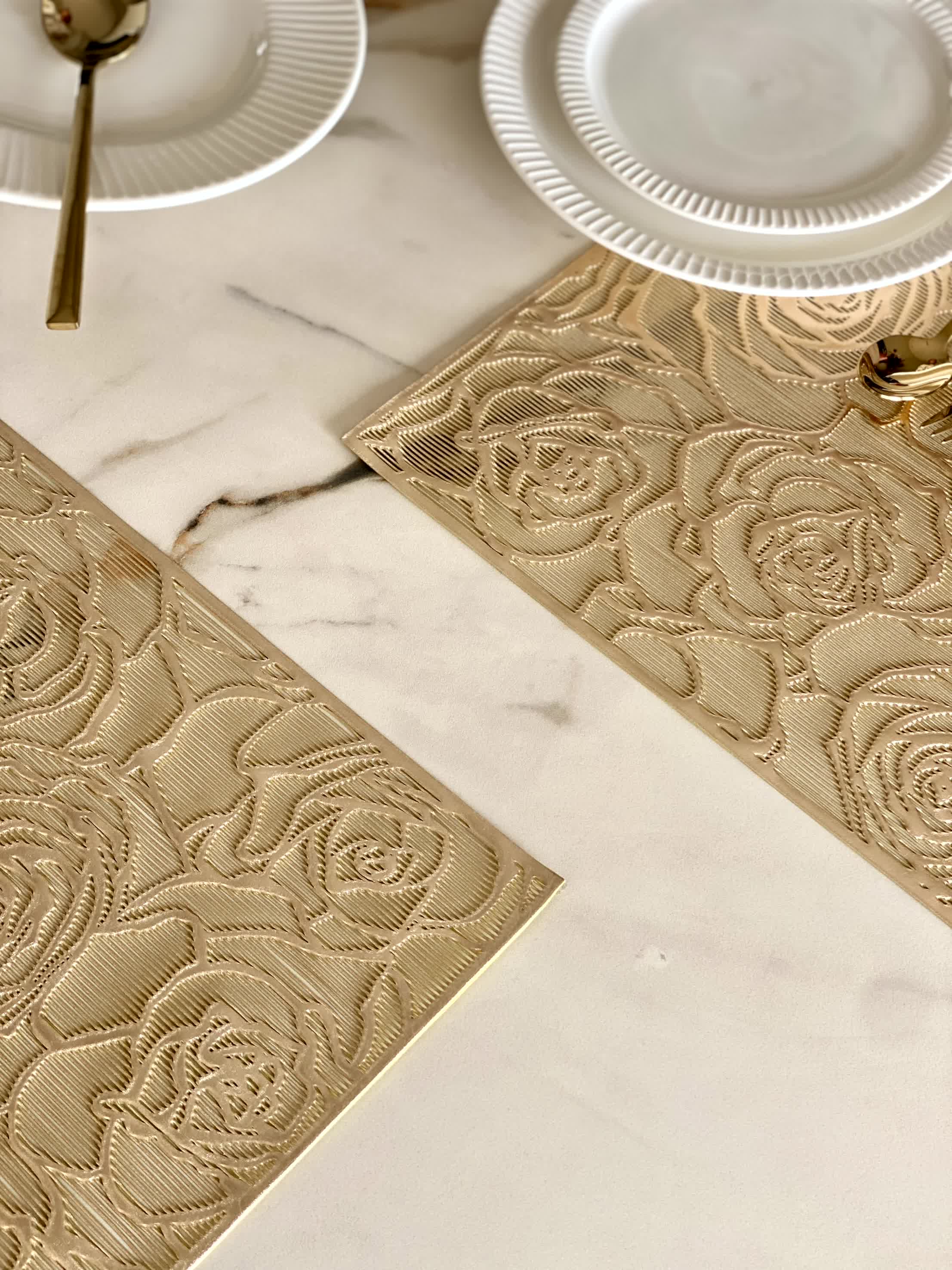 Rosette Table Mats - Set of 6