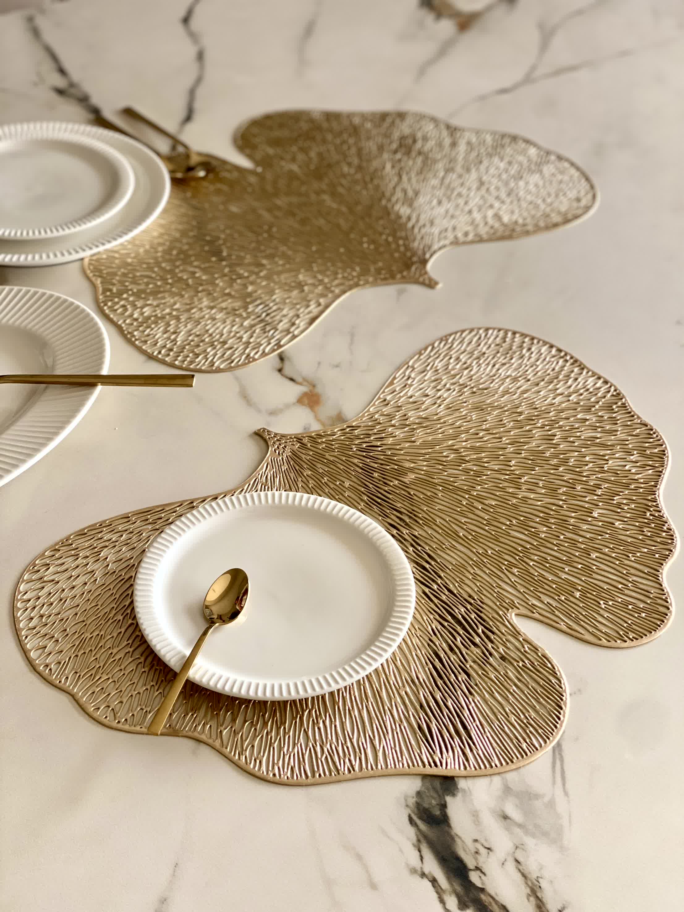Biloba Table Mats - Set of 6