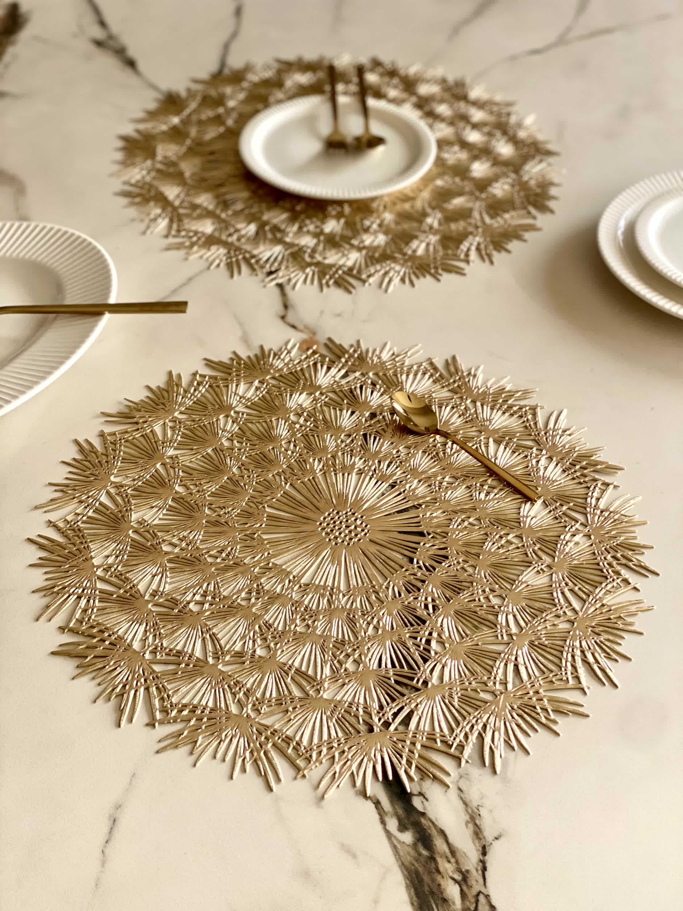Glacial Table Mats - Set of 6