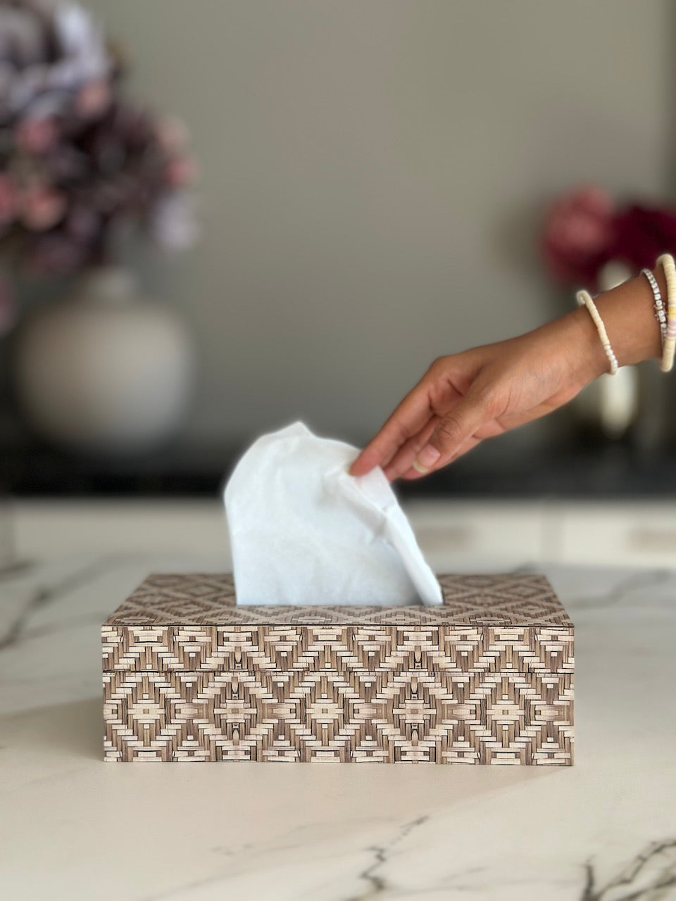 Mirage Tissue Box