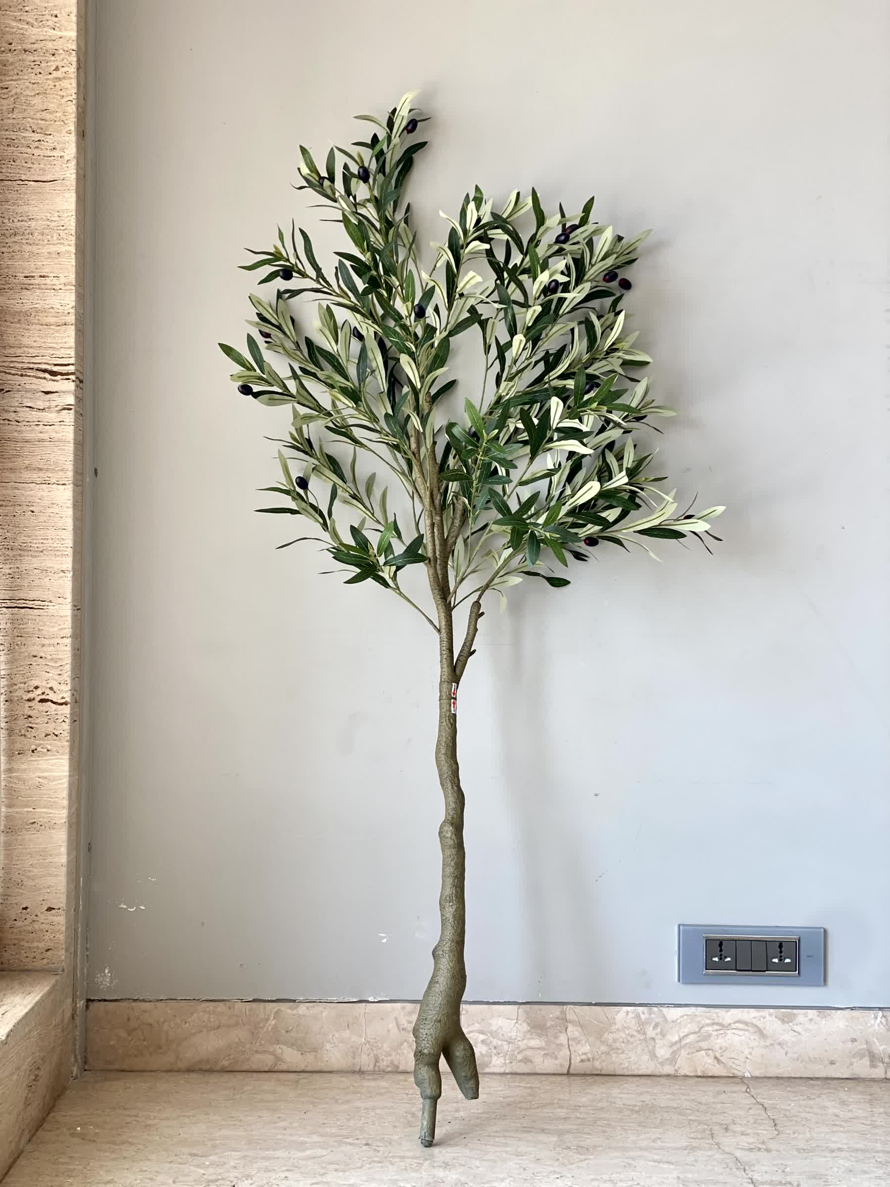 Artificial Mediterranean Olive Plant - 5 Feet