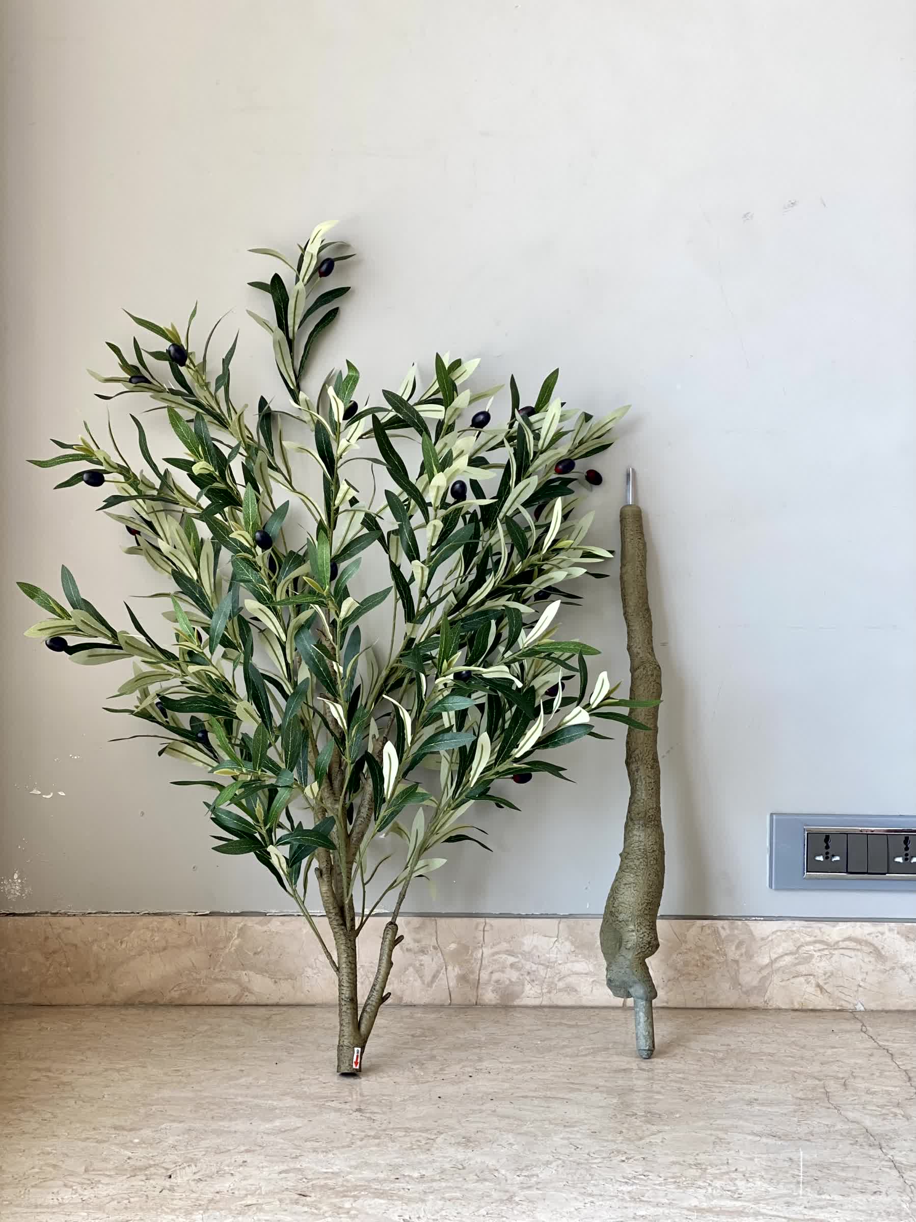 Artificial Mediterranean Olive Plant - 5 Feet