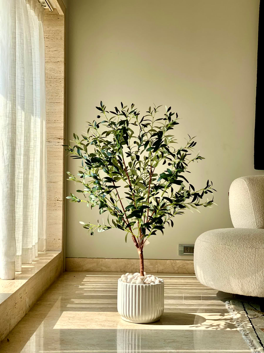 Artificial Olive Tree (4 Feet)