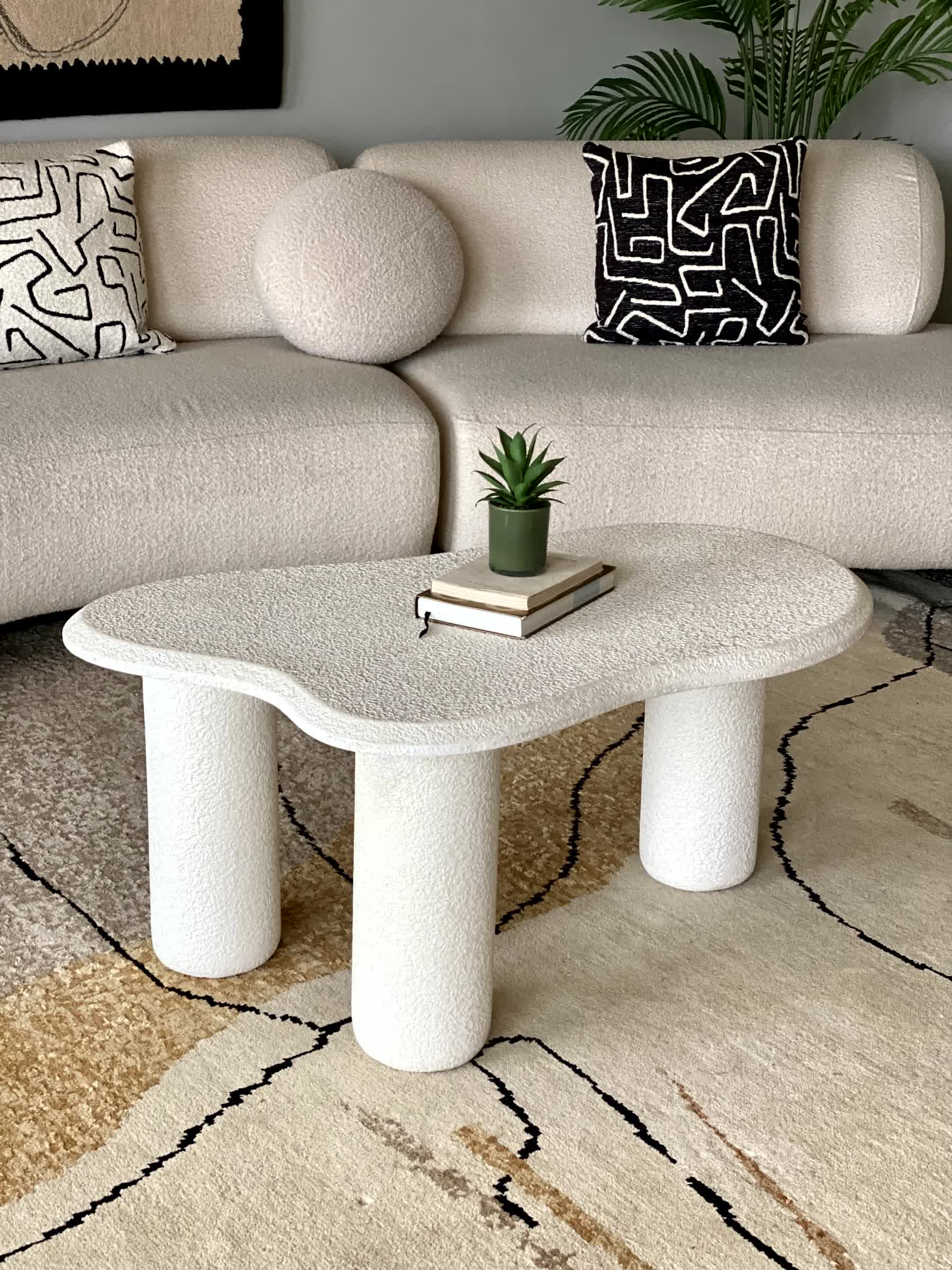 Manhattan Coffee Table - Ivory