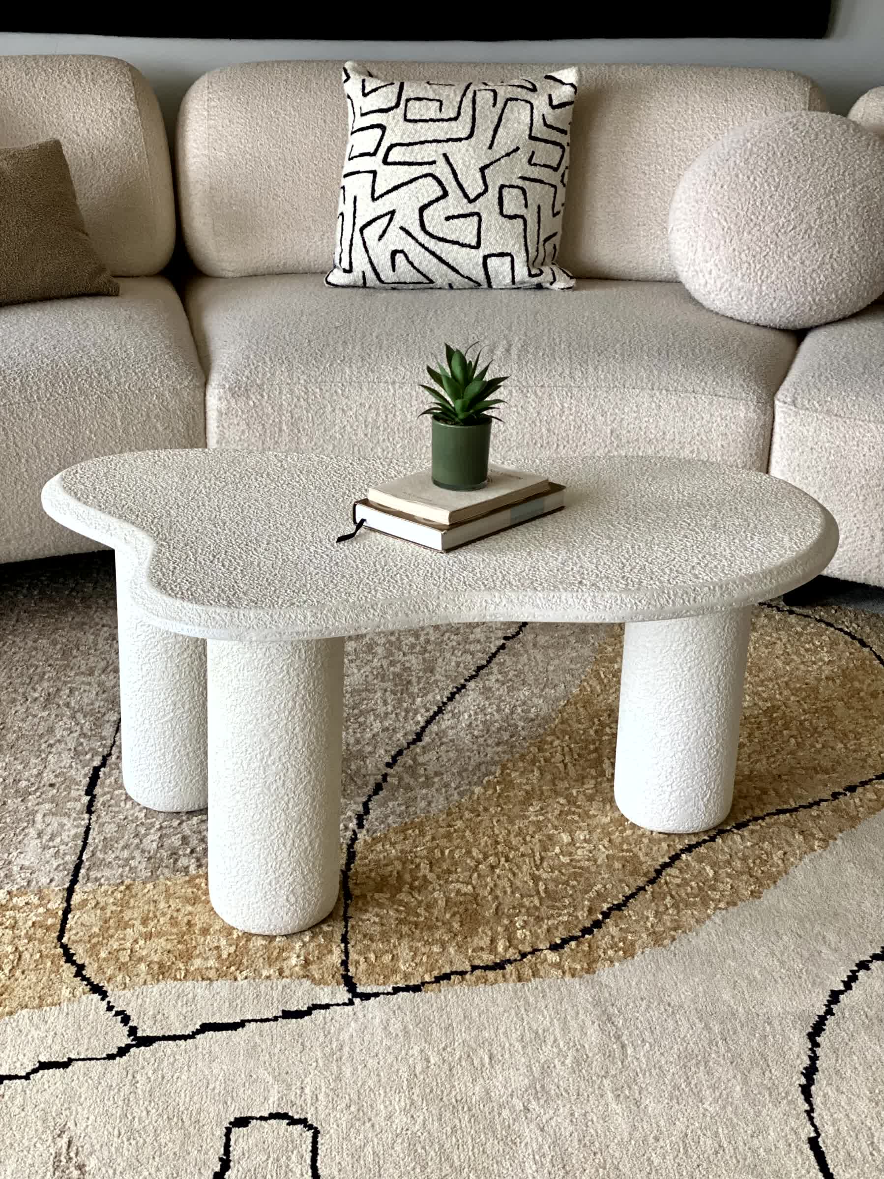 Manhattan Coffee Table - Ivory