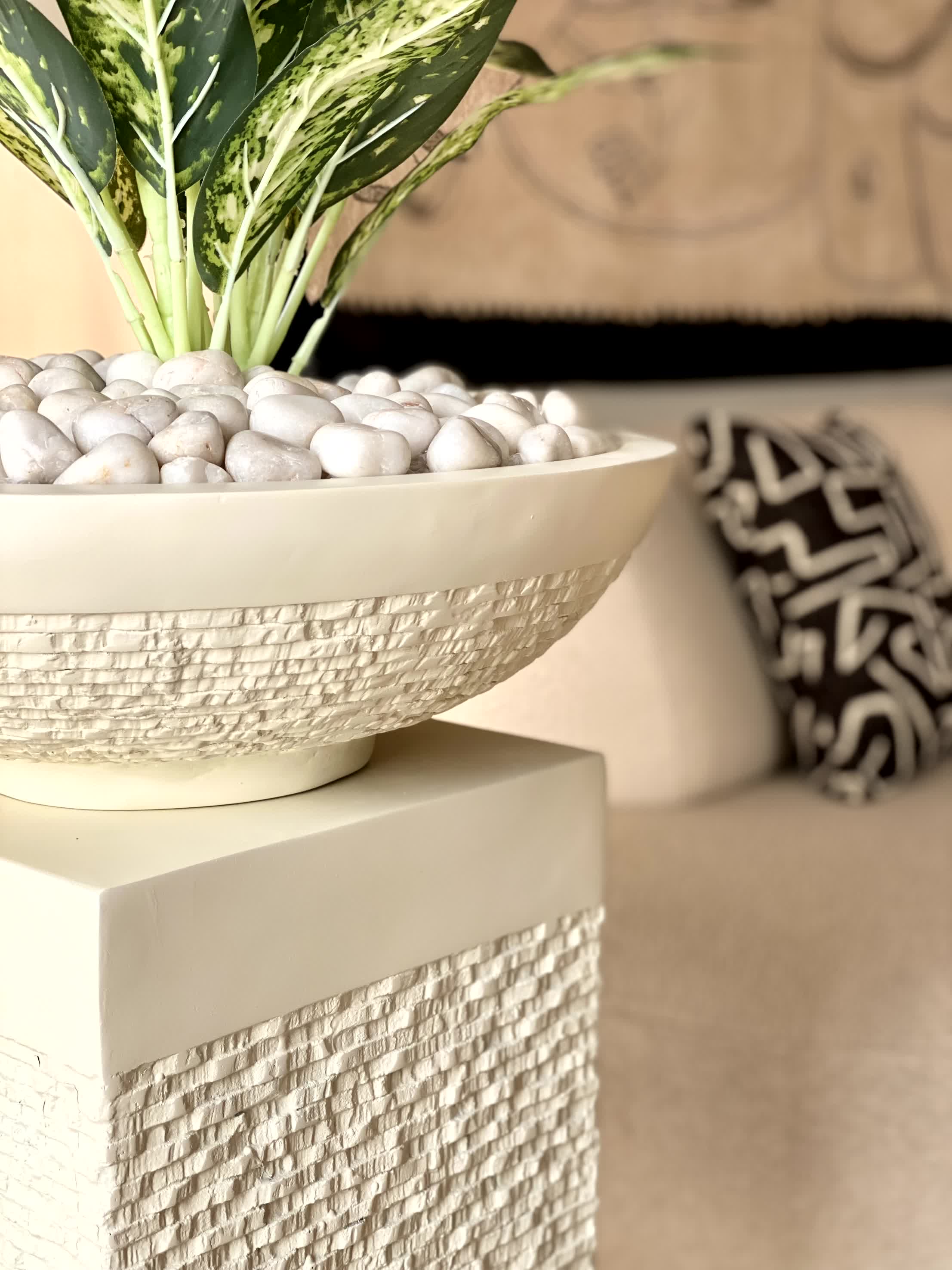Masami Shaft Planters - Ivory