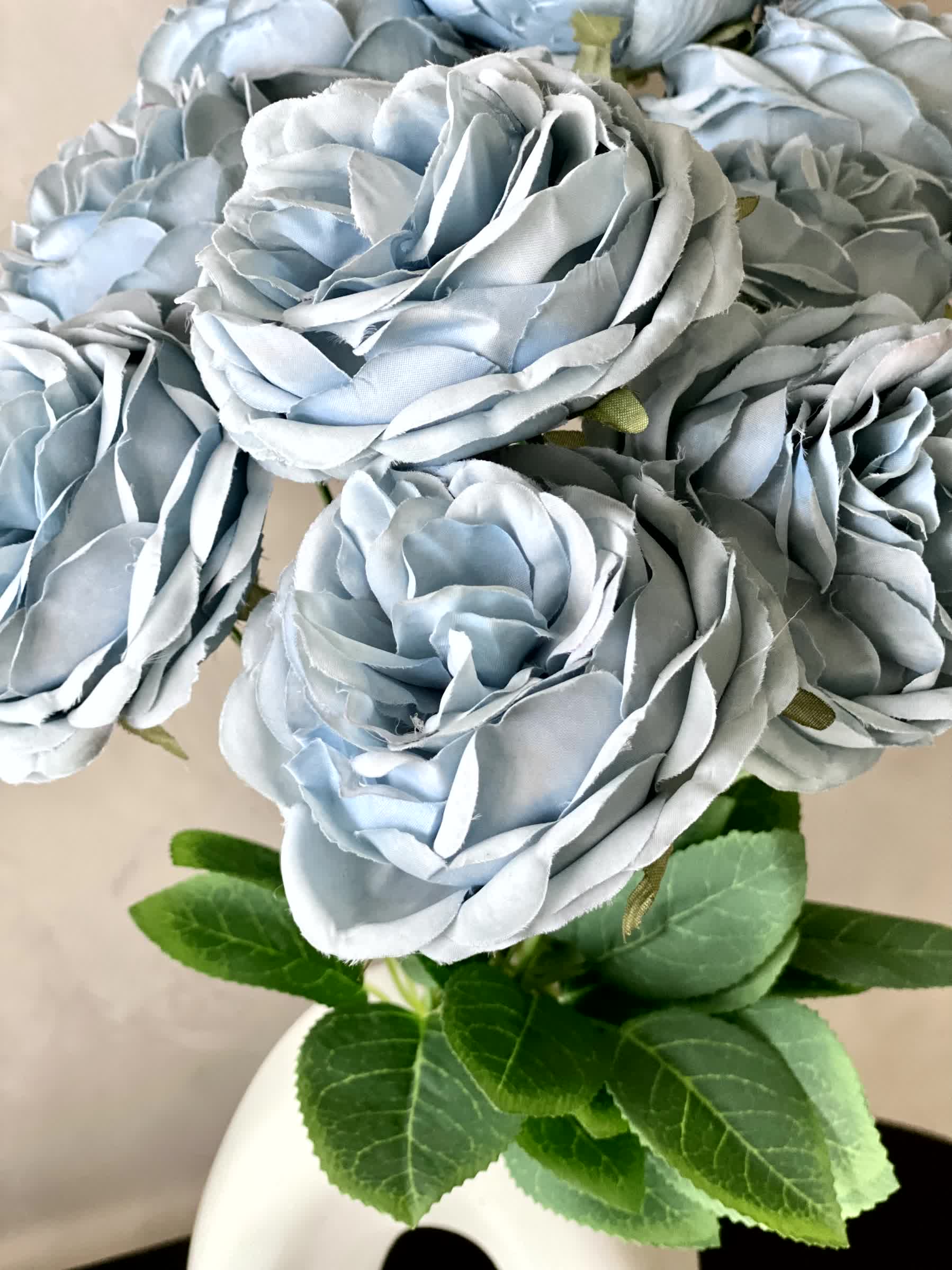 Artificial Breeze Rose Bunch - Blue