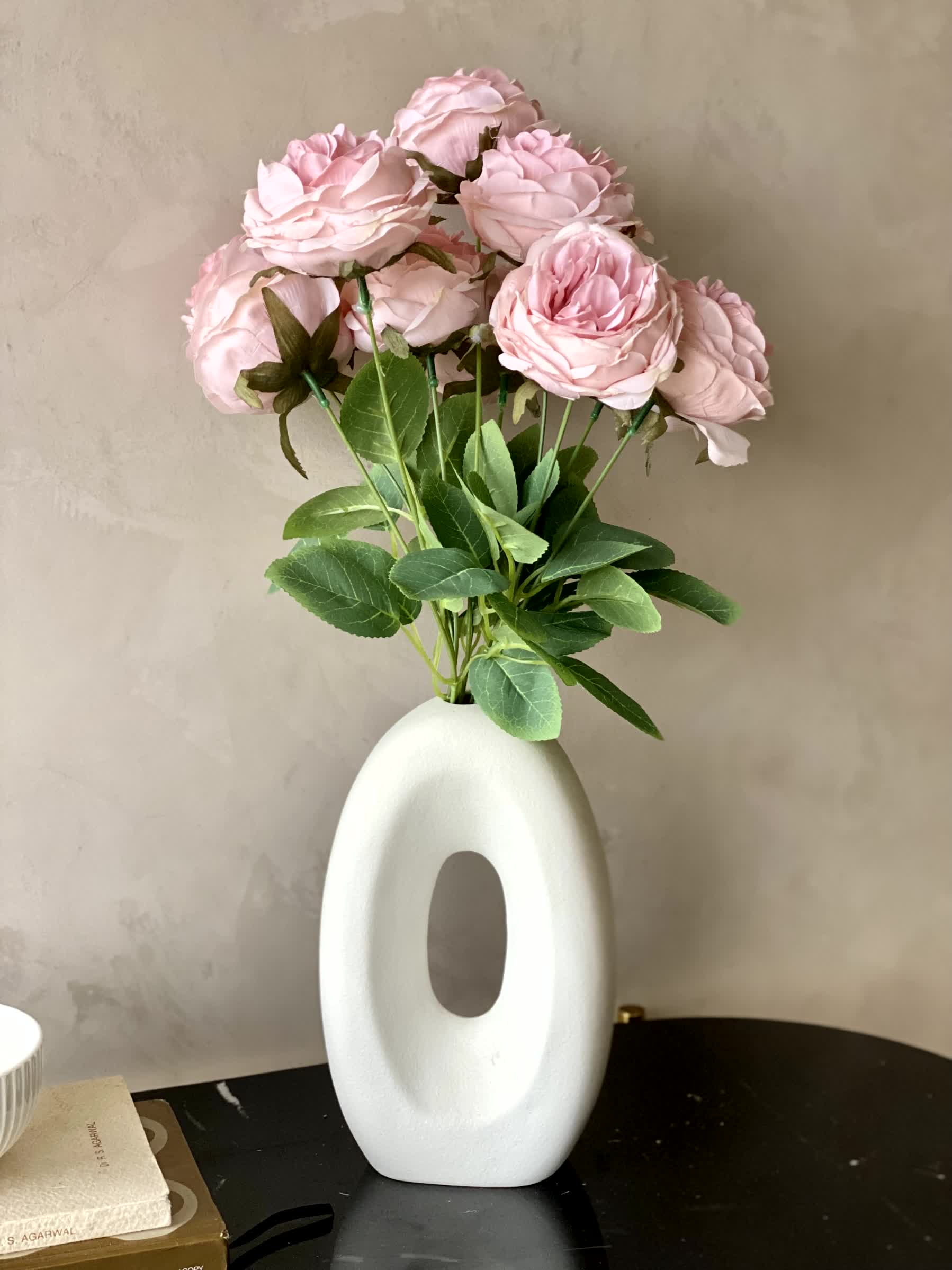 Artificial Breeze Rose Bunch - Pink
