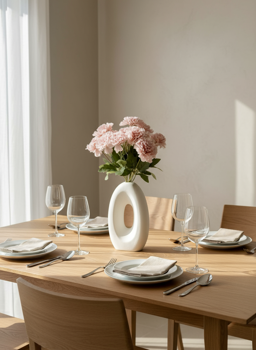 Artificial Western Peony Bunch - Pink