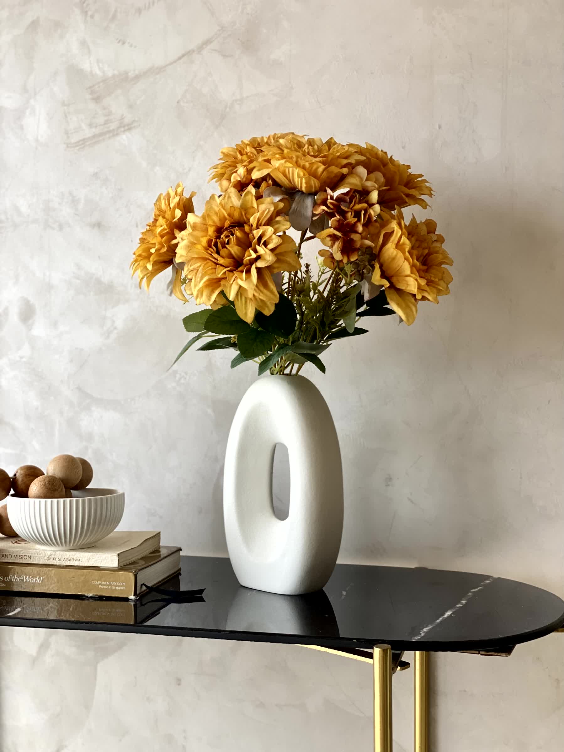 Artificial Daisy Flower Bunch - Yellow