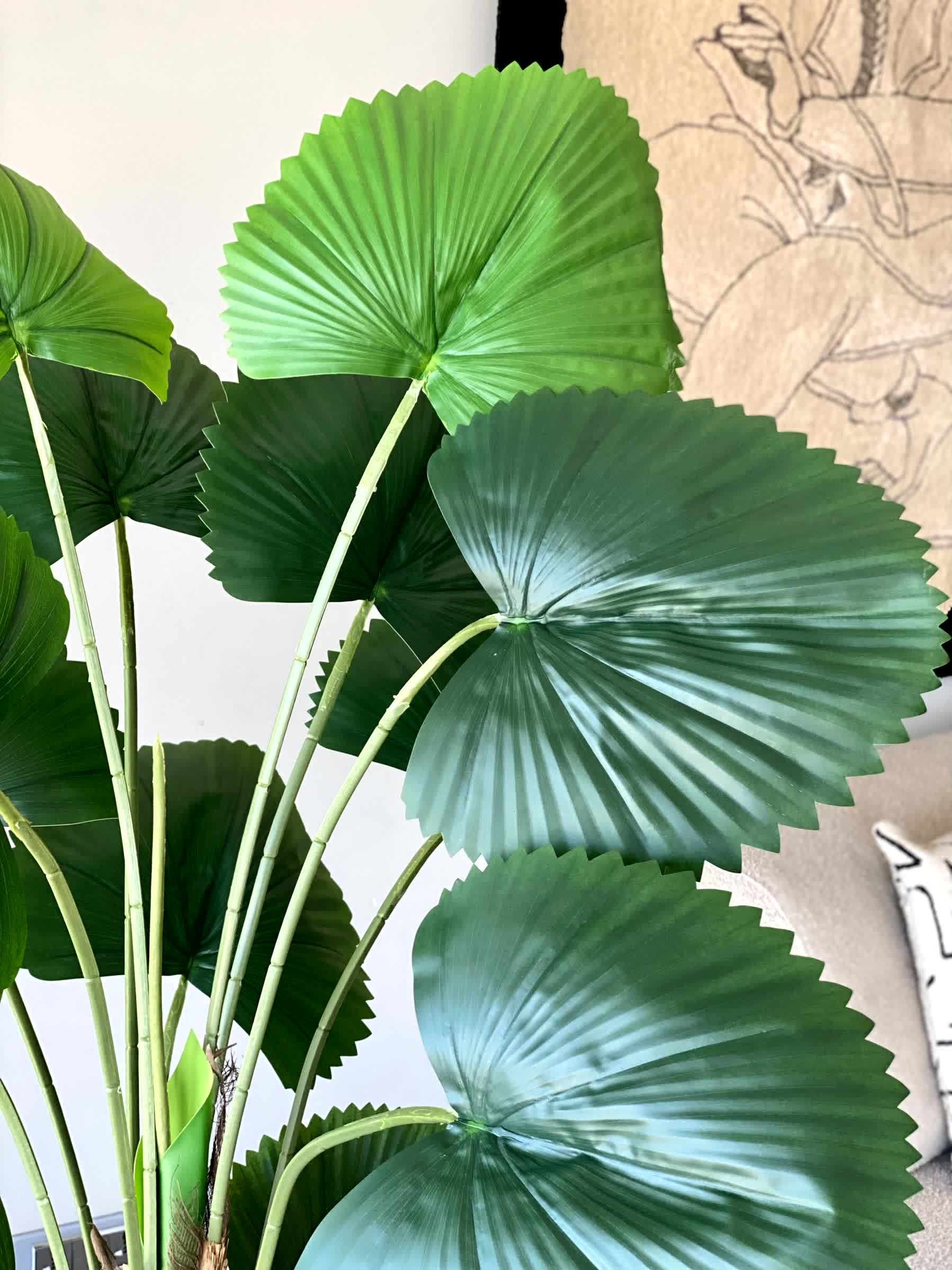 Artificial Alocasia Plant - 4.5 Feet