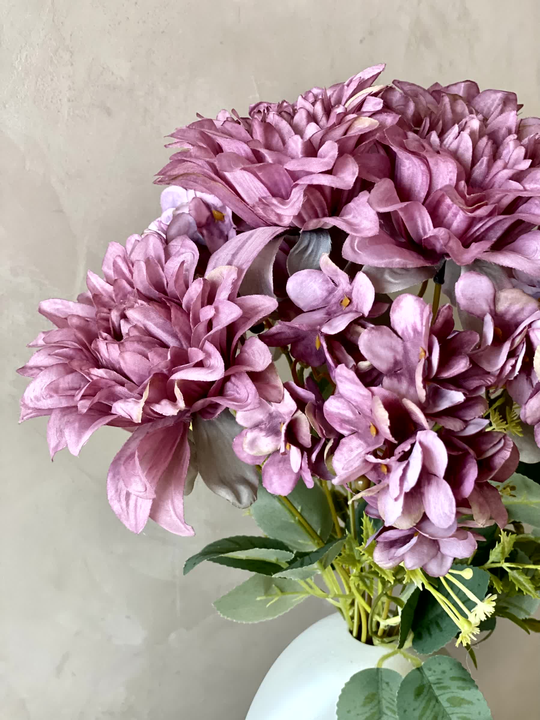Artificial Daisy Flower Bunch - Purple