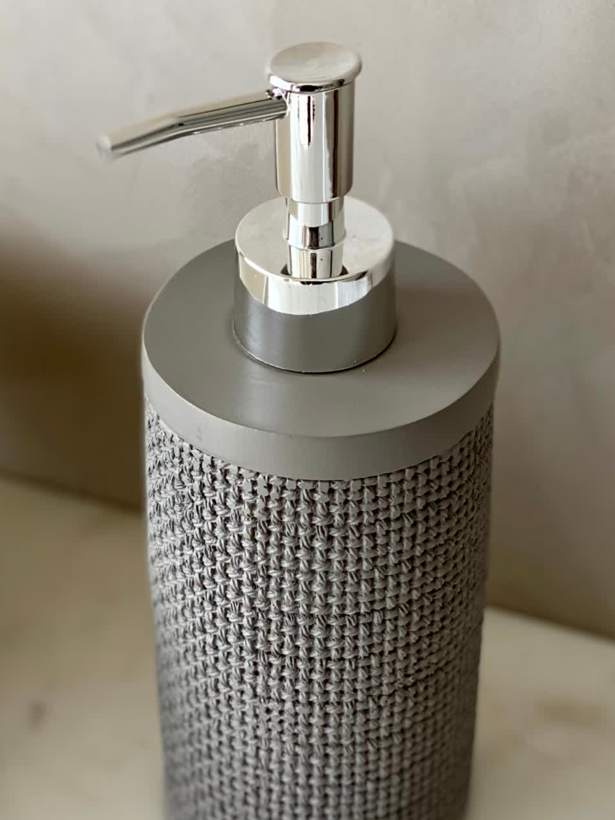 Plaid Bathroom Dispenser