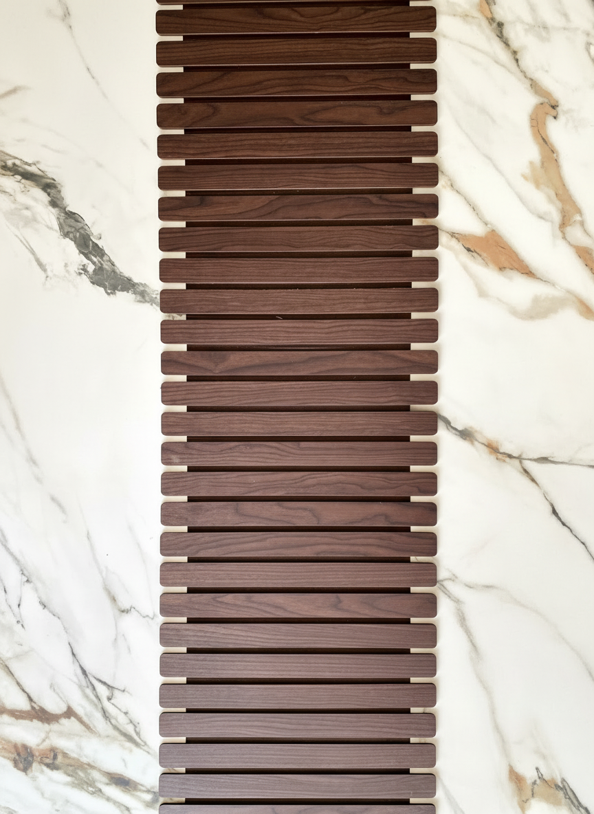 Elm Foldable Table Runner - Dark Brown (6 Feet)