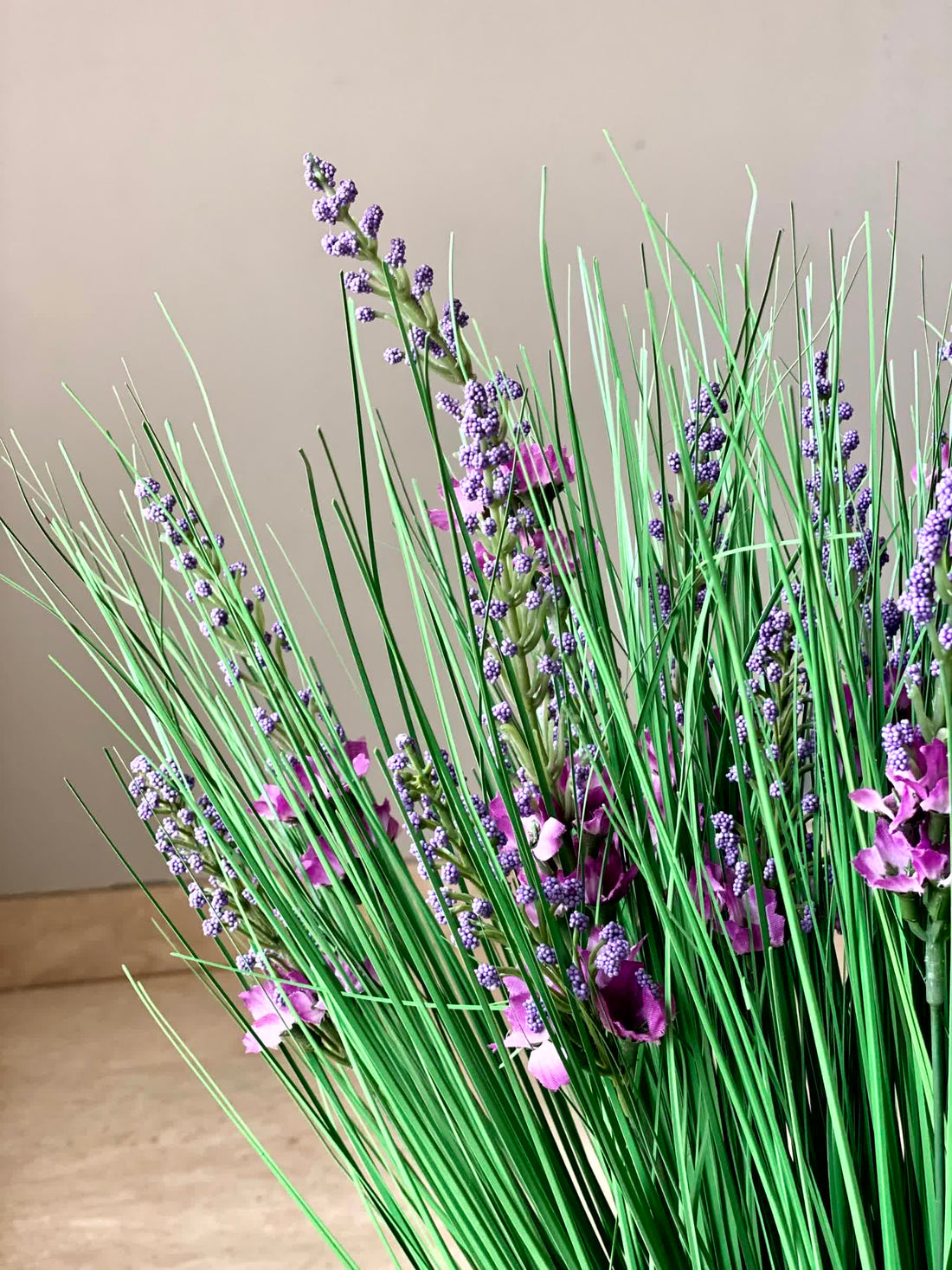 Artificial Liriope Grass Bunch - 2 Feet