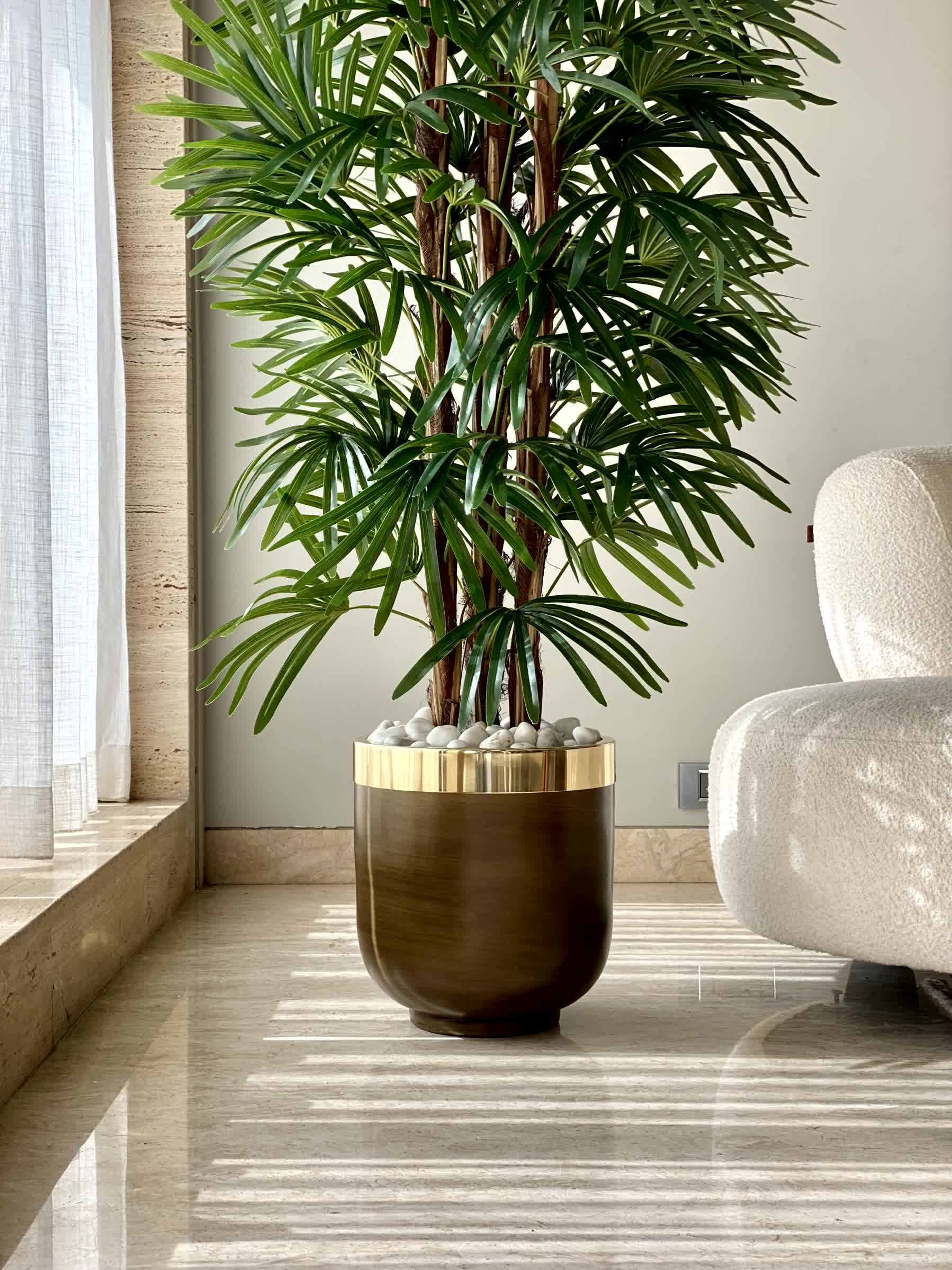 Minsk Planters - Antique Brown
