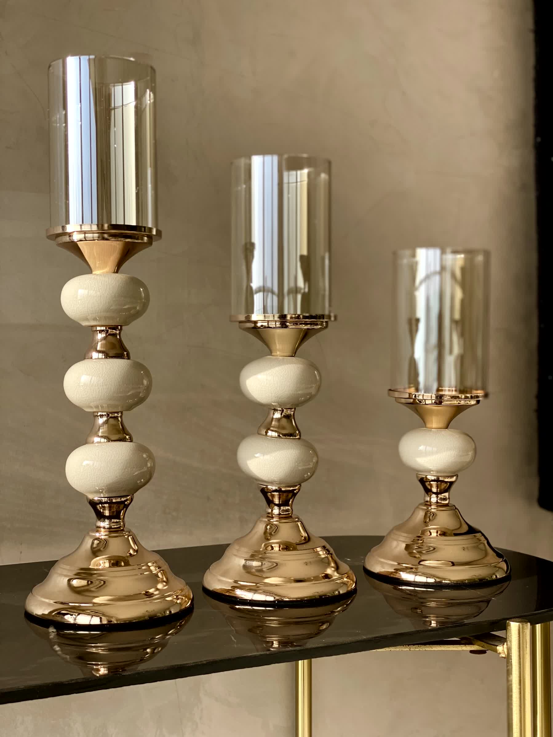 Mystic Small Candle Stand (White)