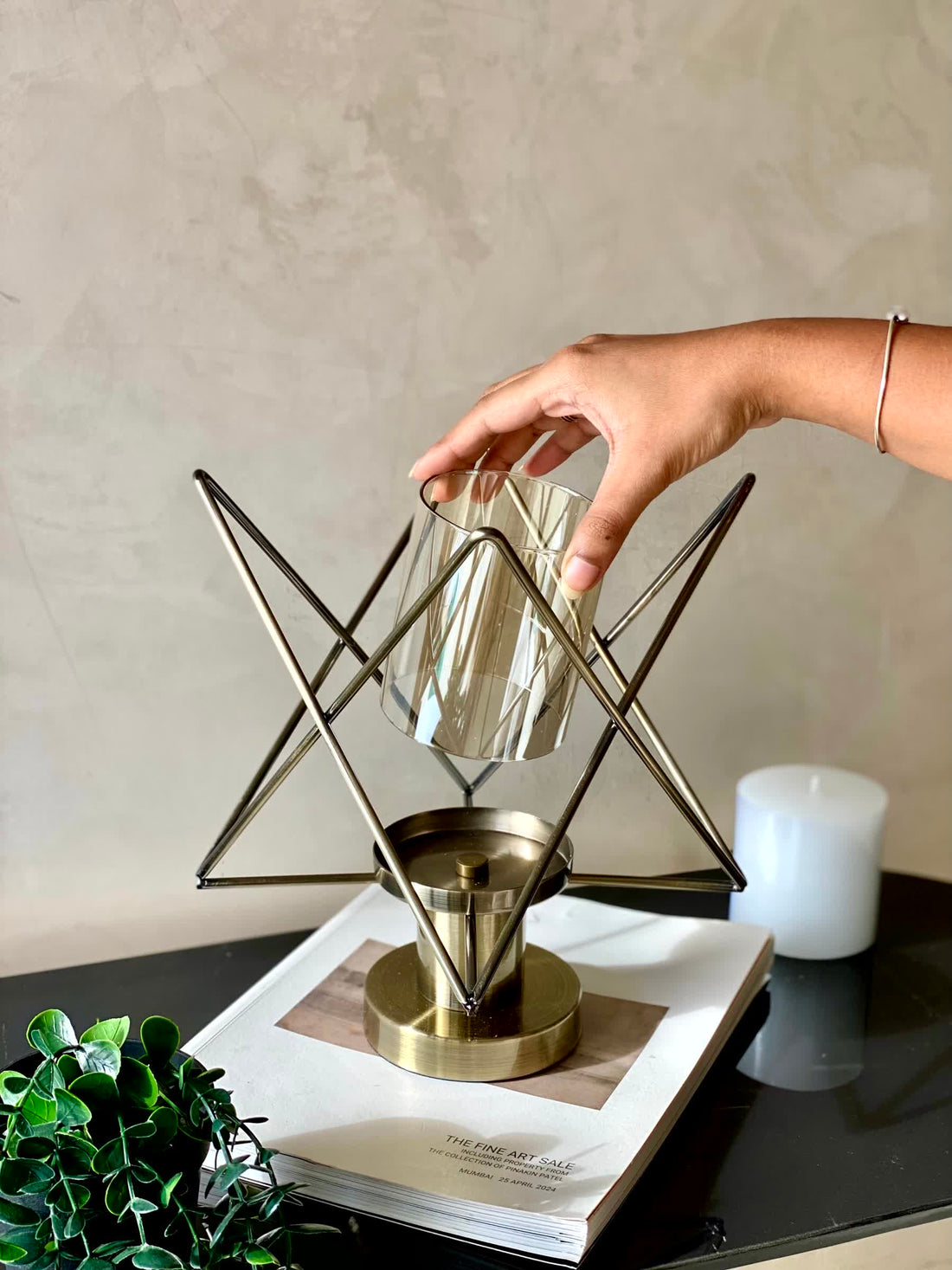 Single Astral Candle Holder