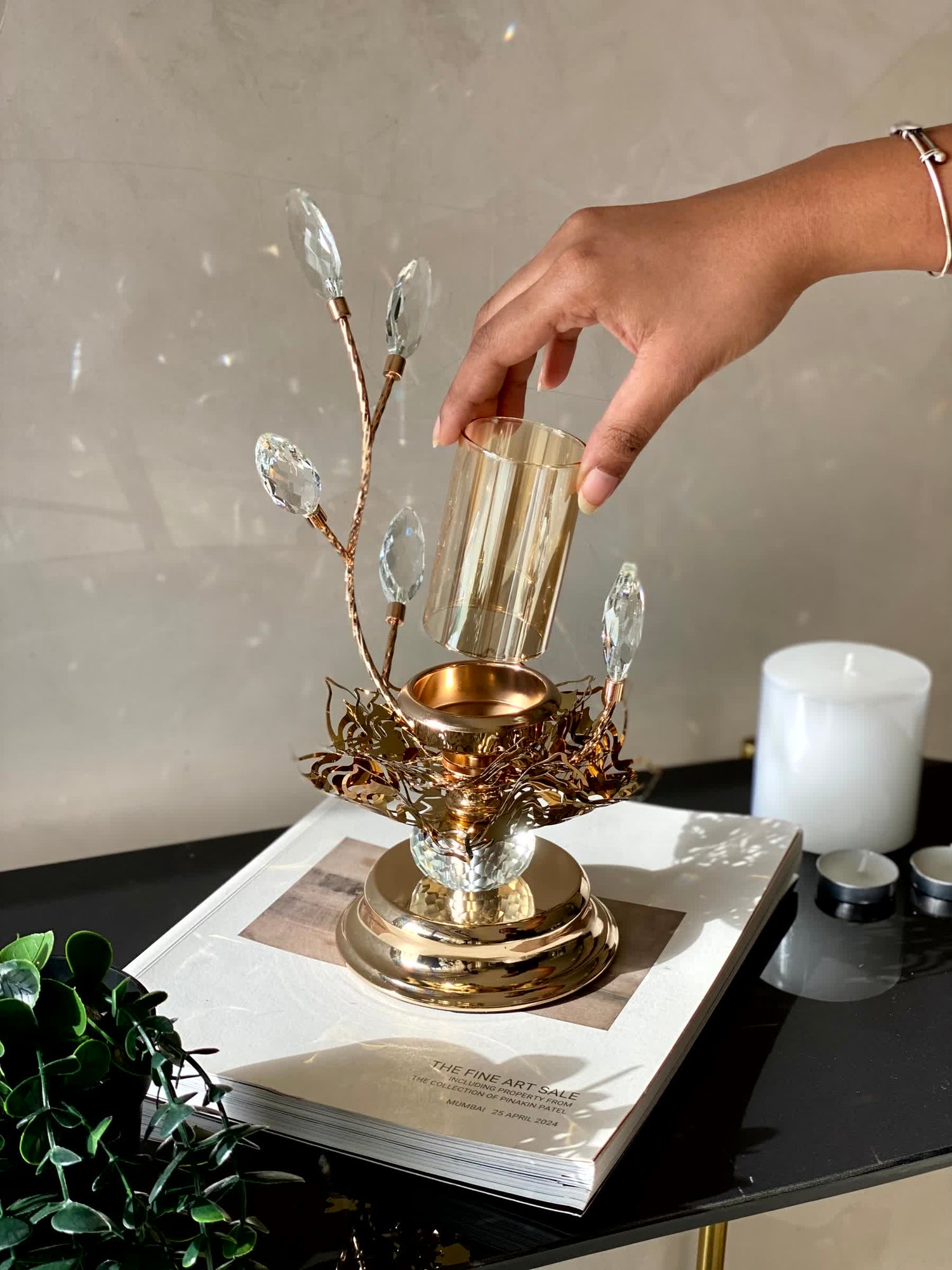 Lustra Candle Holder - Medium