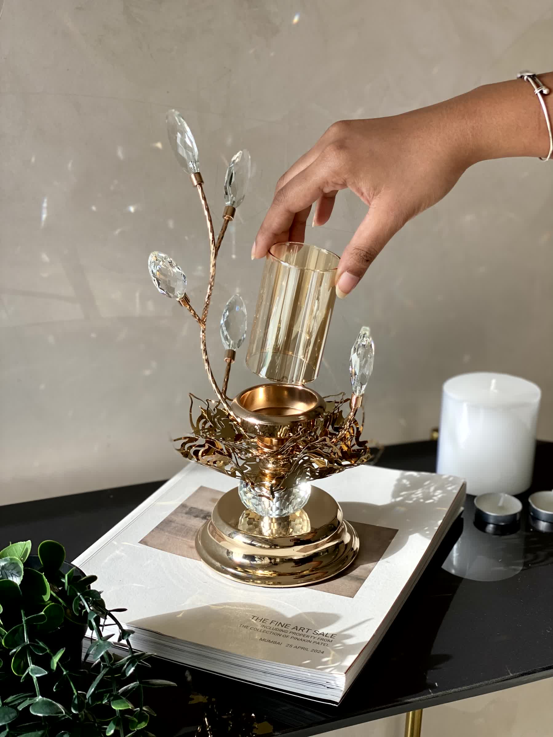 Lustra Candle Holder - Medium