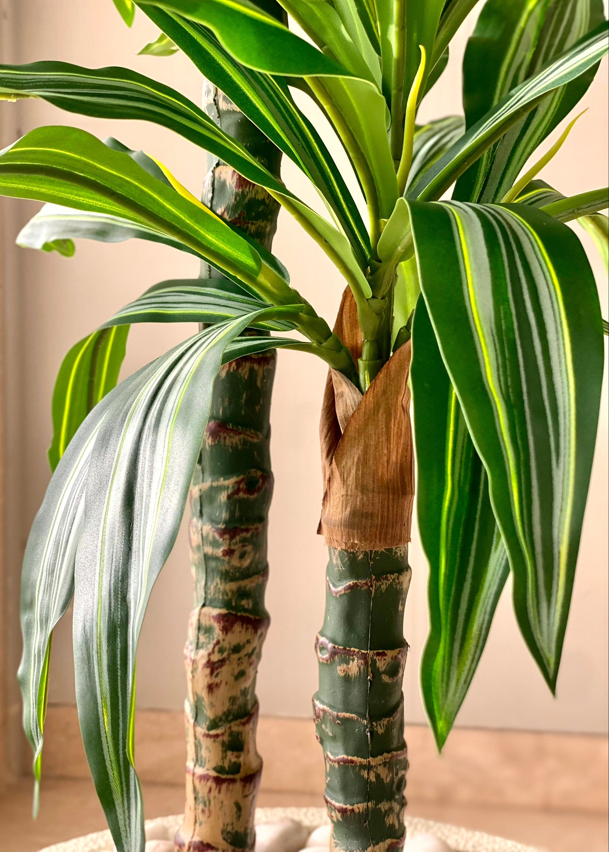 Artificial Layered Dracaena Plant - 3.3 Feet