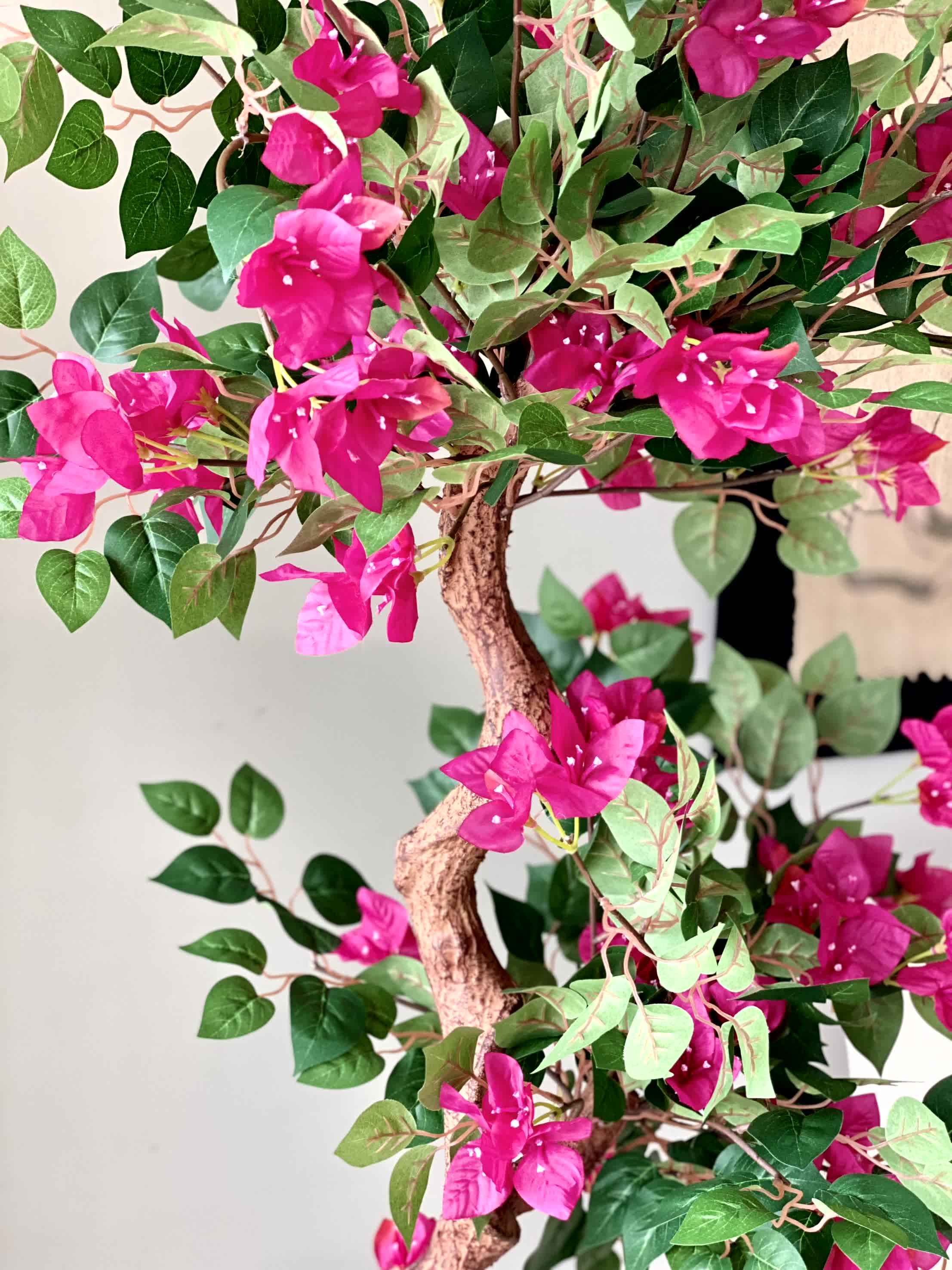 Artificial Twisted Bougainvillea Tree - 5 Feet