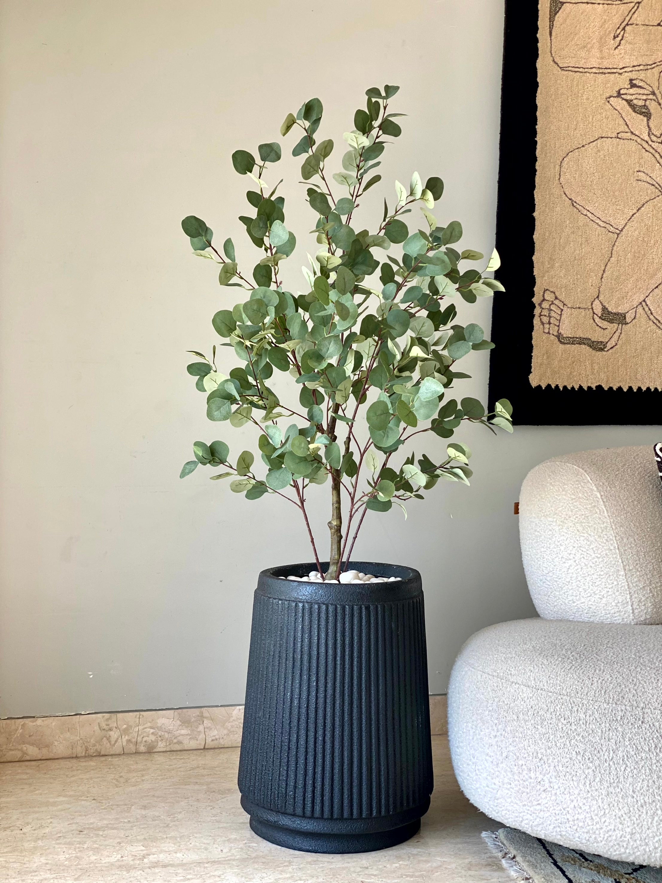 Artificial Eucalyptus Plant - 4 Feet