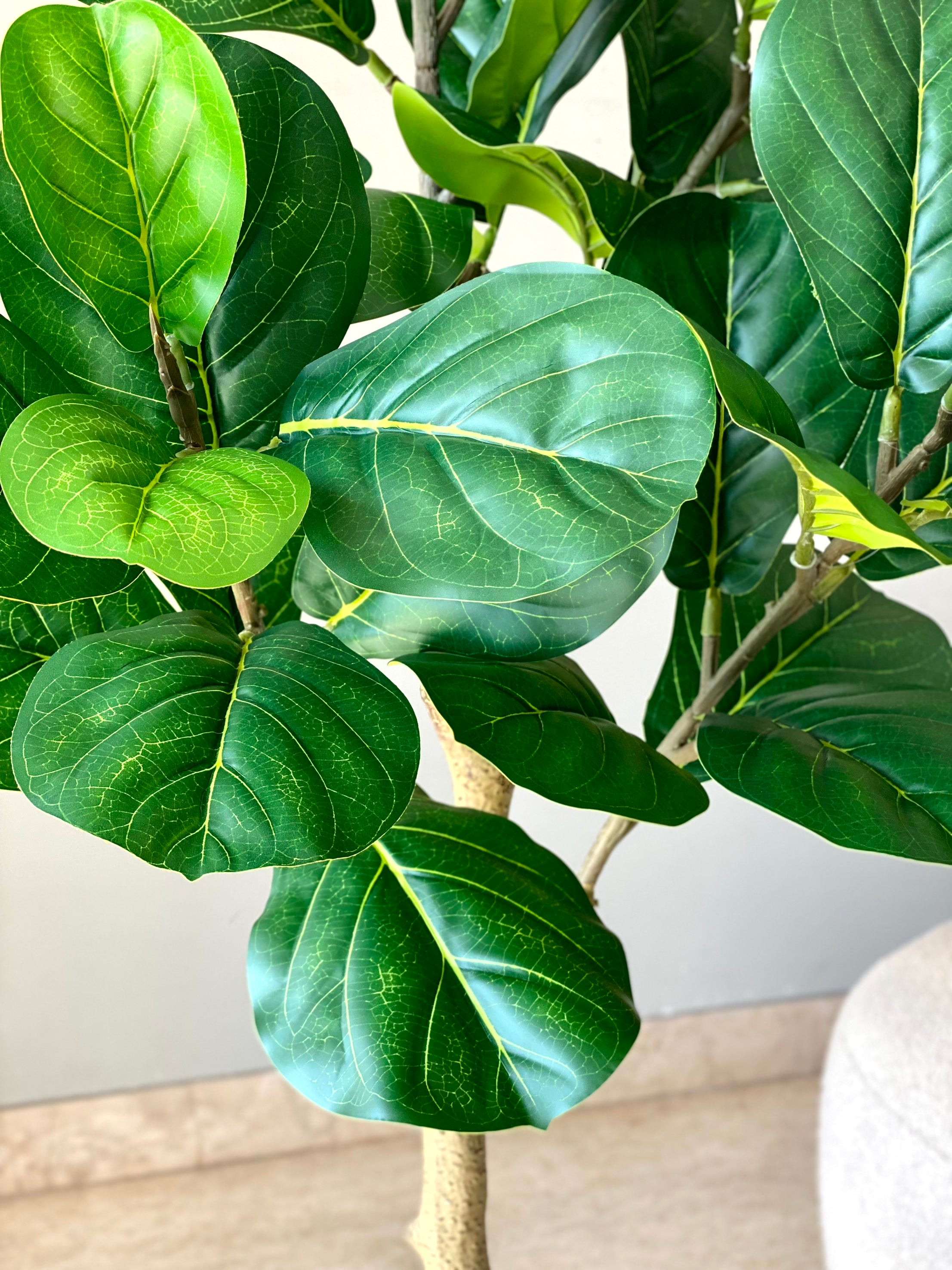 Artificial Natura Fiddle Leaf Plant - 4.3 Feet