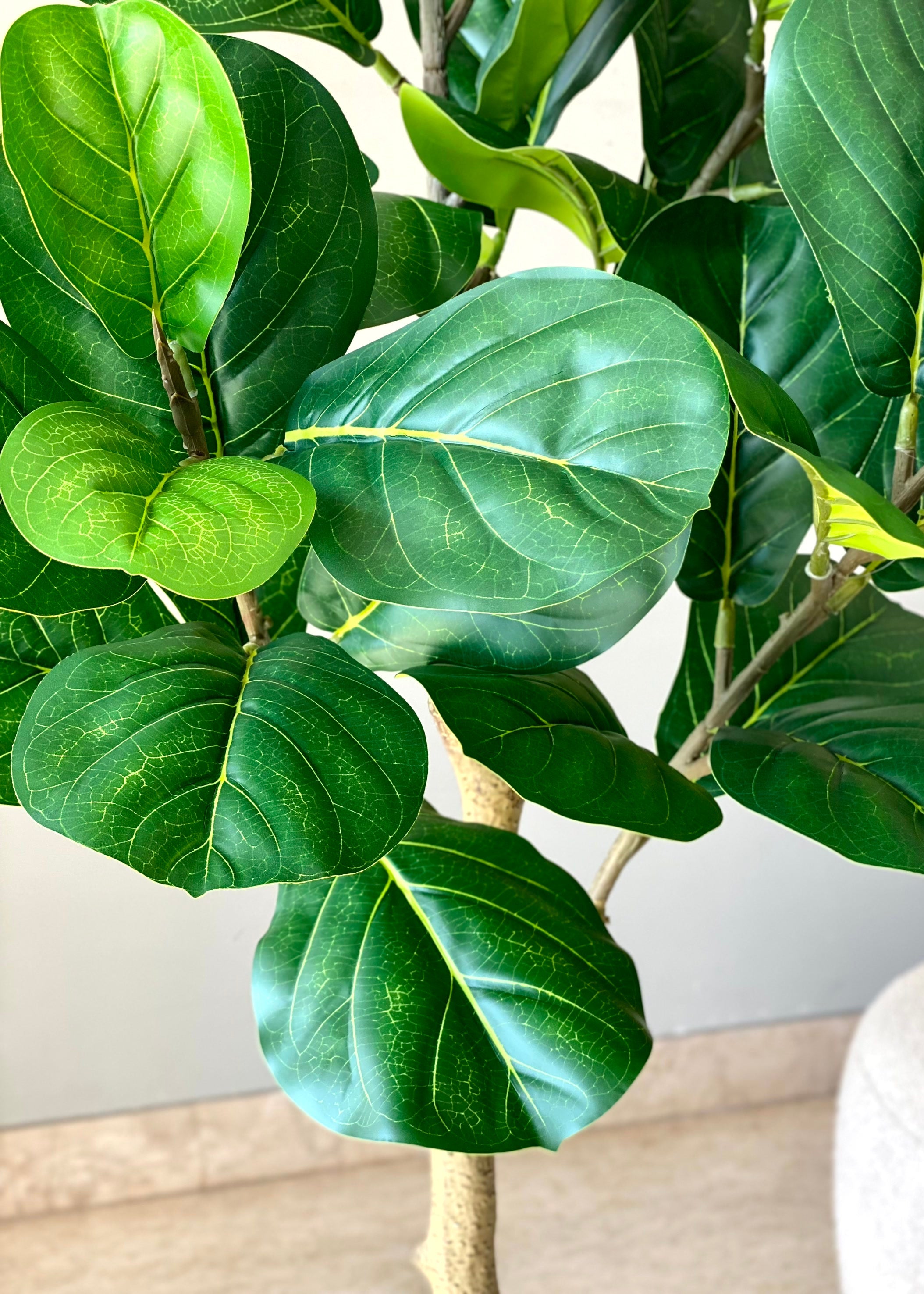 Artificial Natura Fiddle Leaf Plant - 4.3 Feet