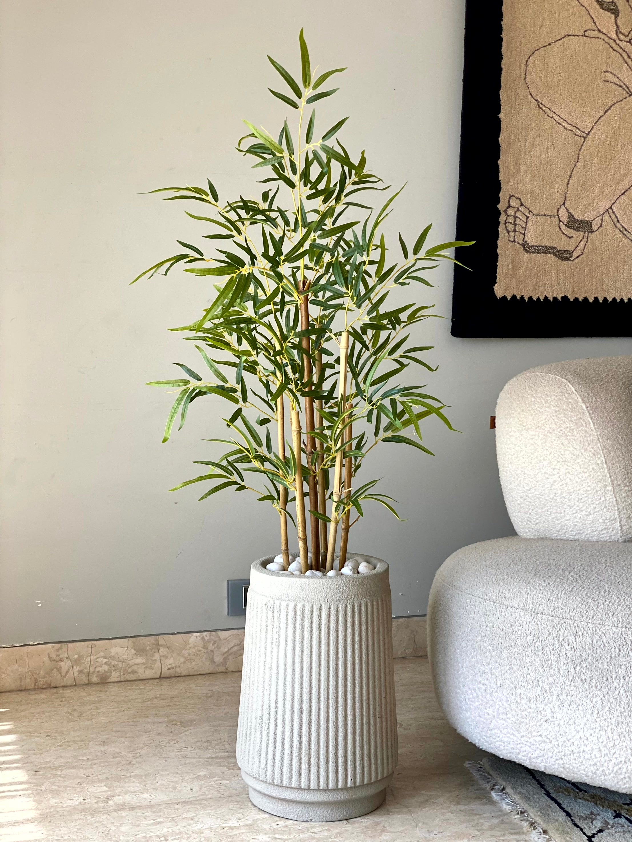 Artificial Statement Bamboo Plant - 3 Feet