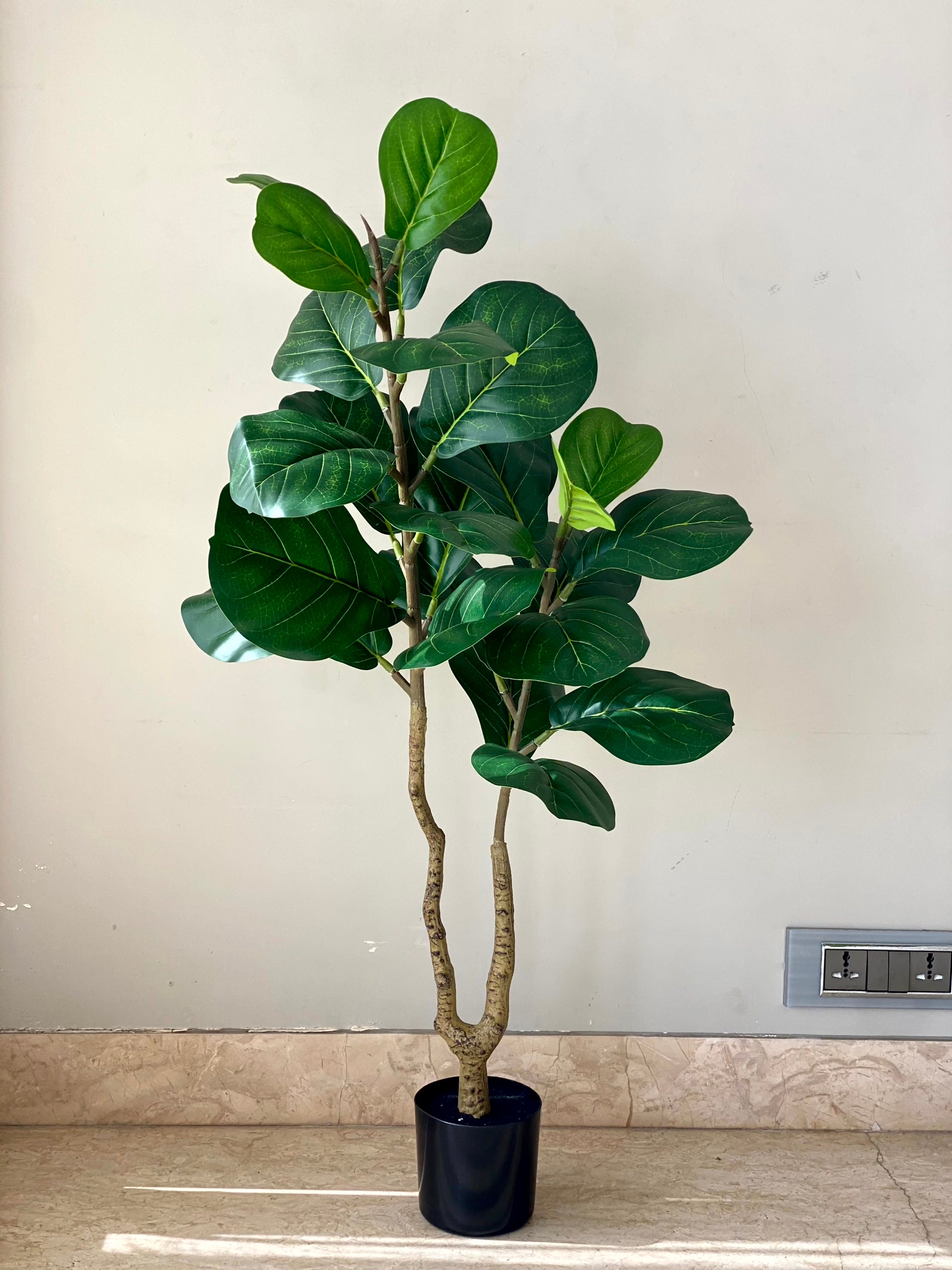 Artificial Natura Fiddle Leaf Plant - 3 Feet