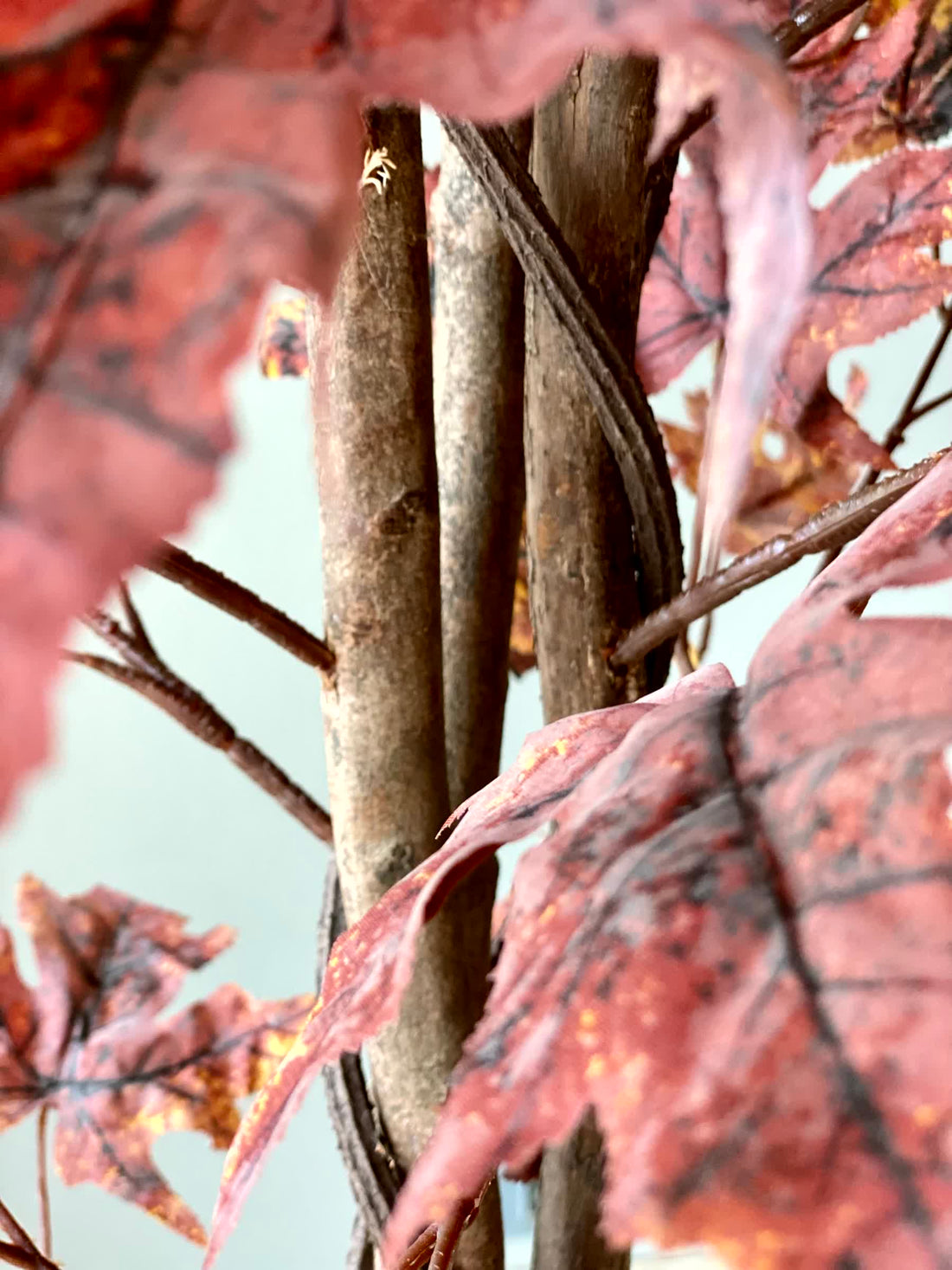 Artificial Canadian Maple Plant - 4 Feet