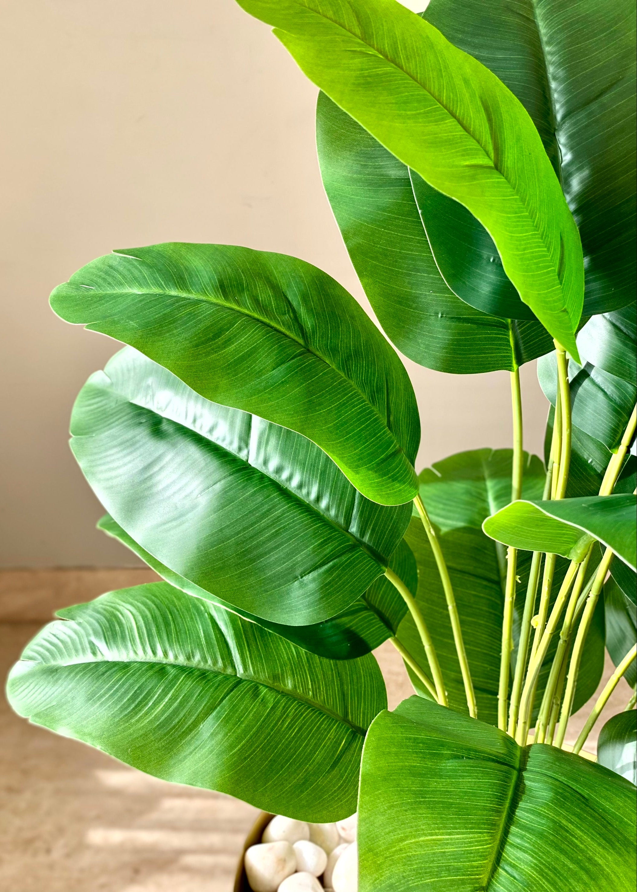 Artificial Broad Leaf Banana Plant - 2.6 Feet
