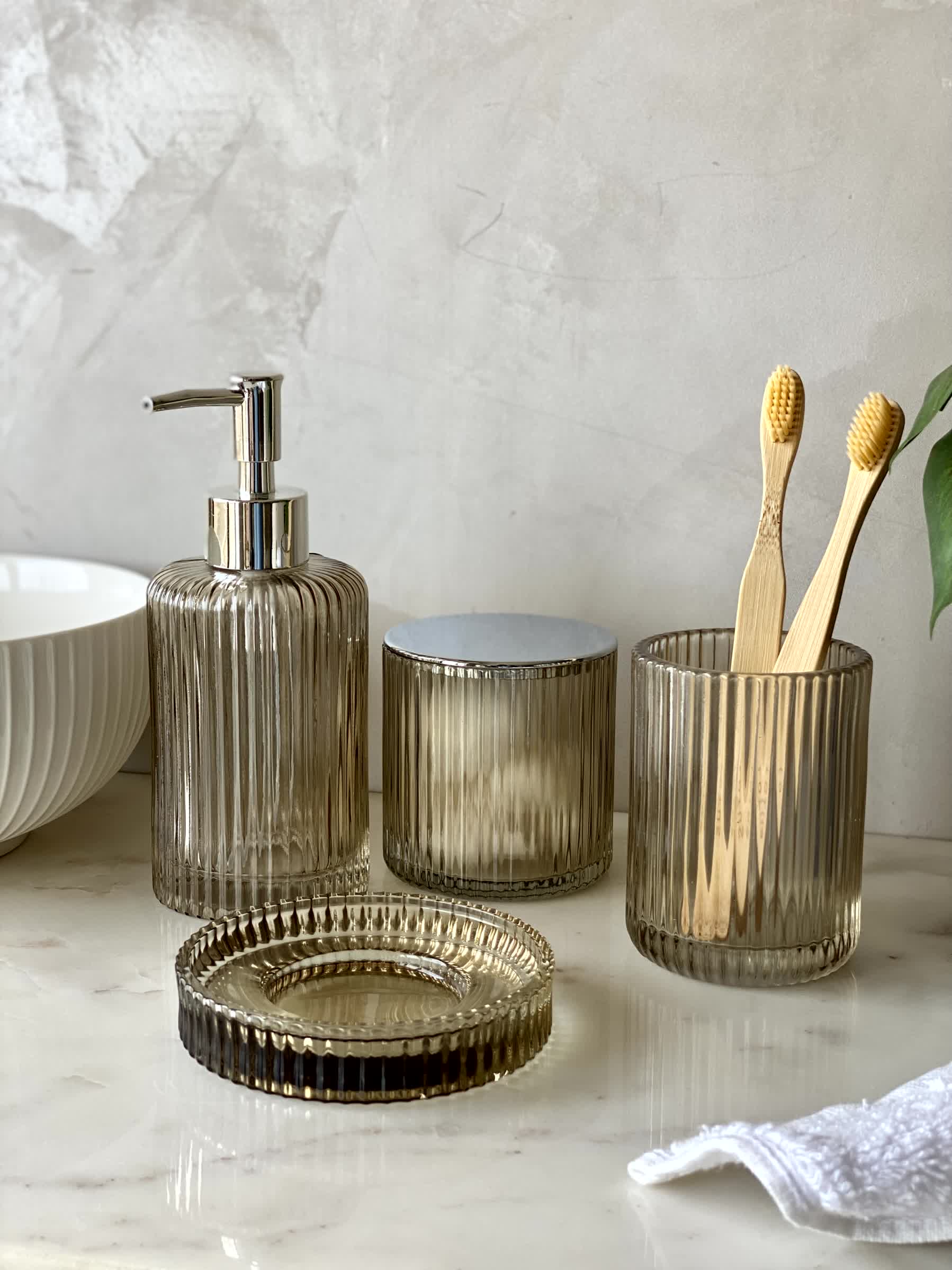 Chalice Bathroom Set - (Set of 4)