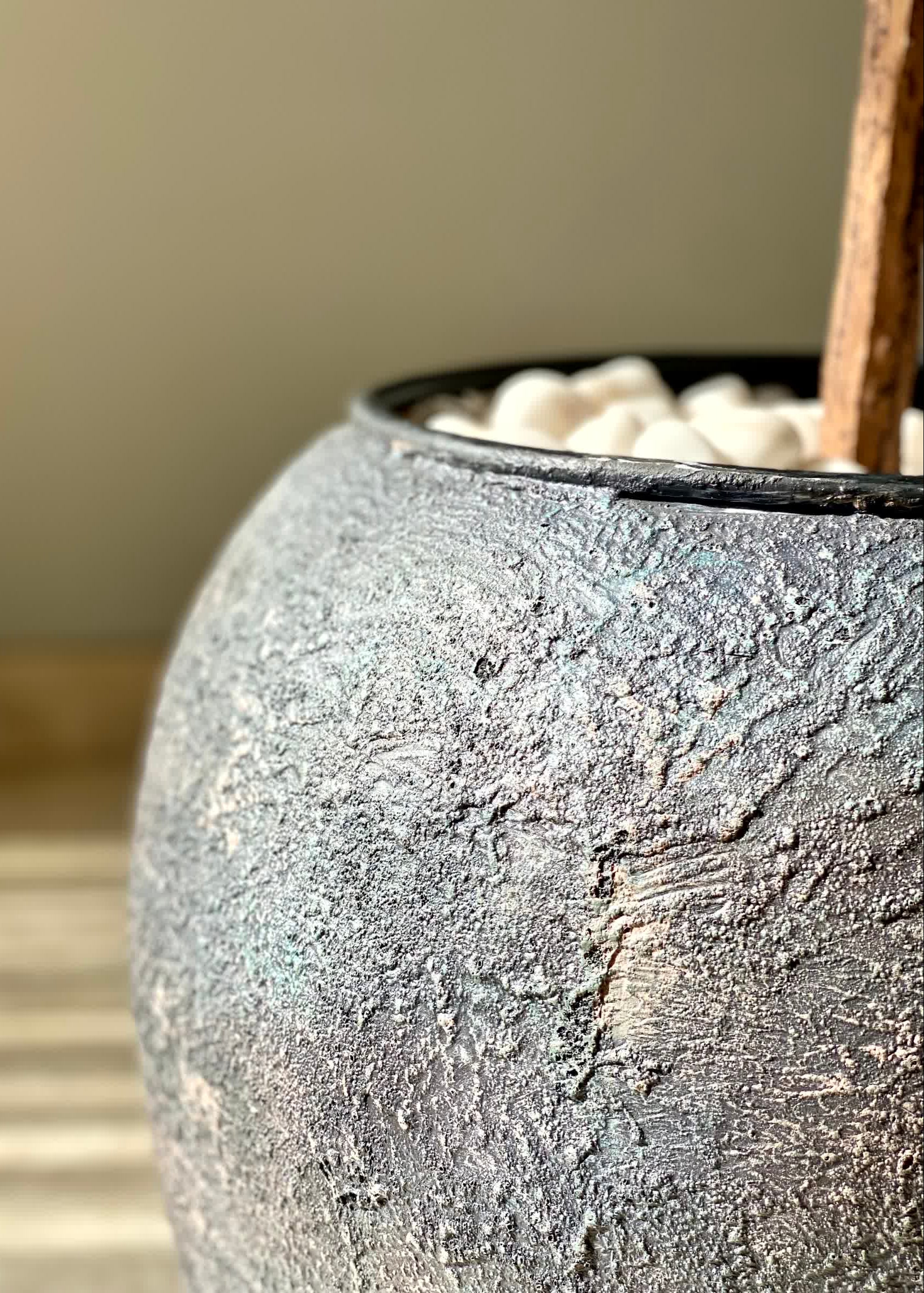 Mesa Planters - Rustic Ash Grey