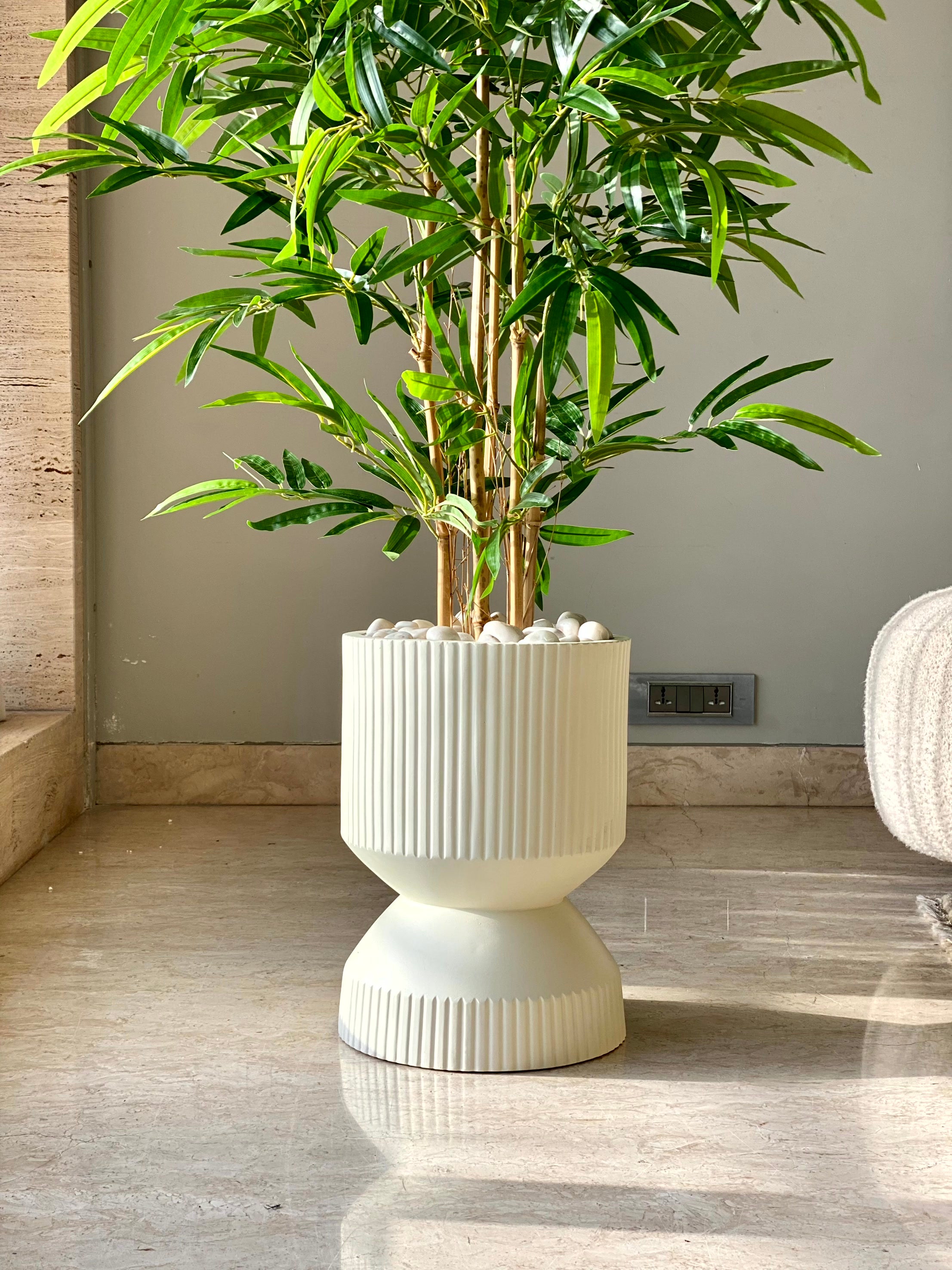 Willow Reversible Planters - Ivory