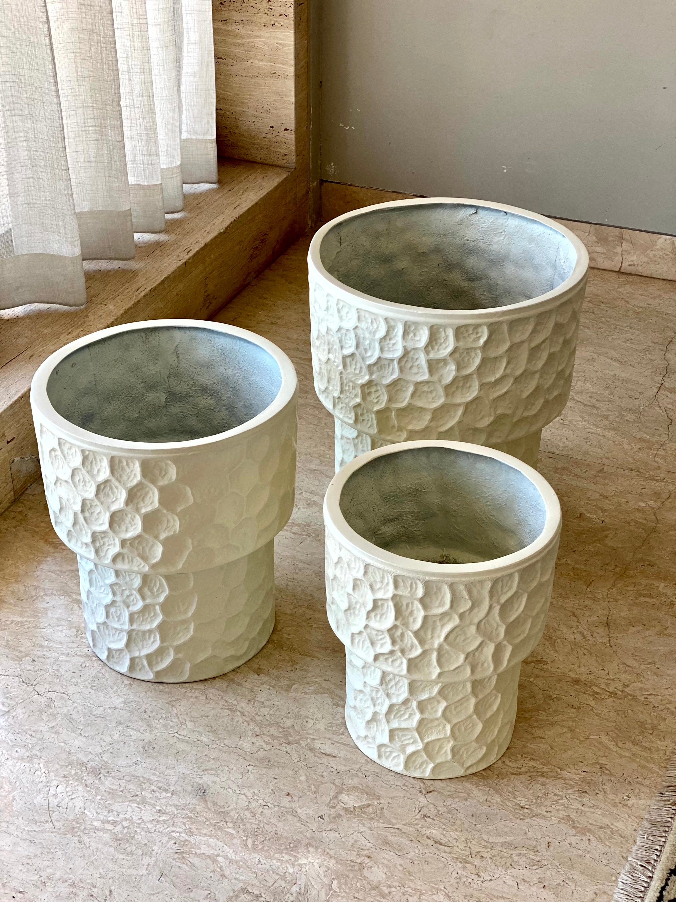 Monet Planters - Ivory
