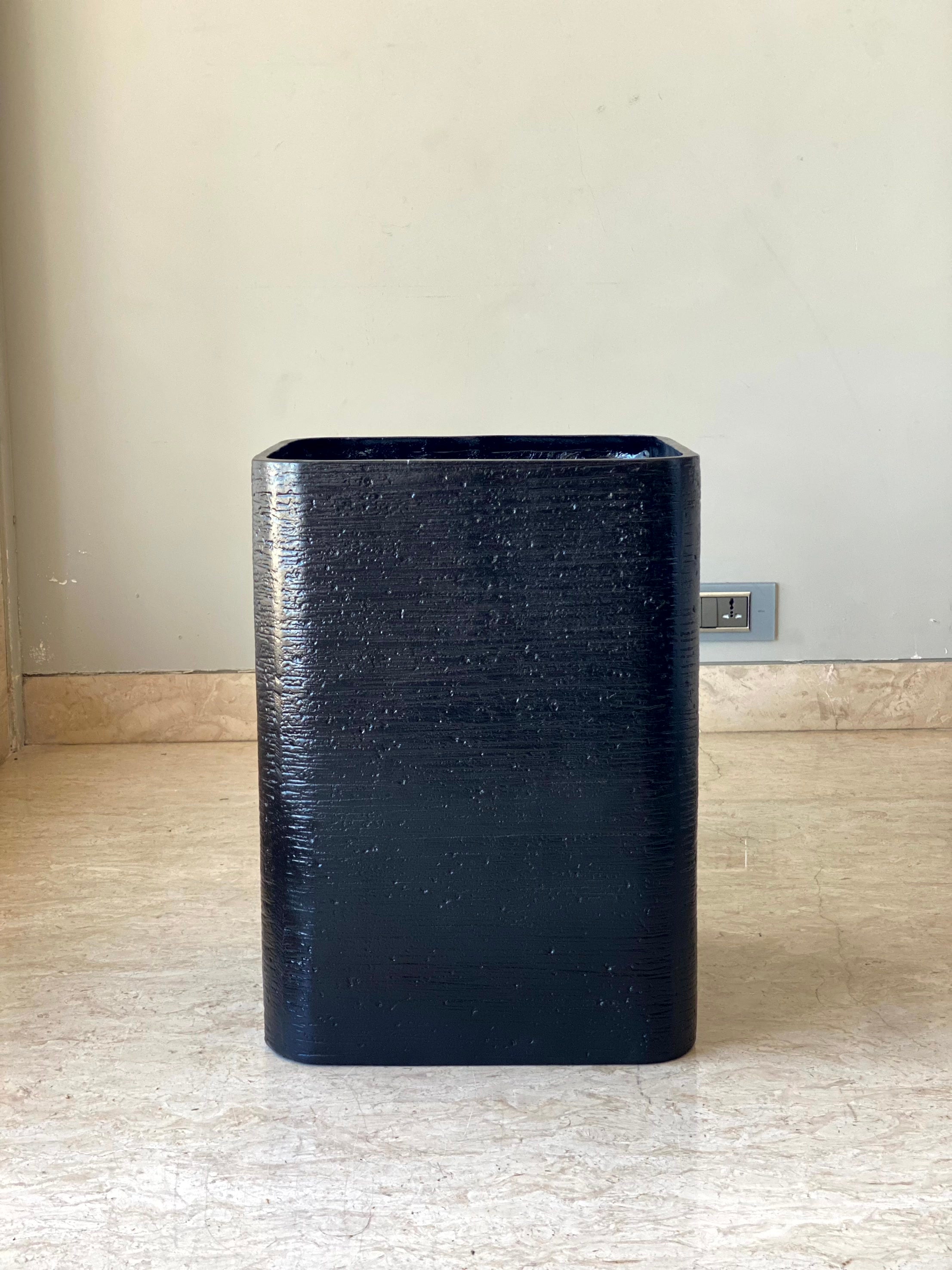 Hudson Square Planters - Black