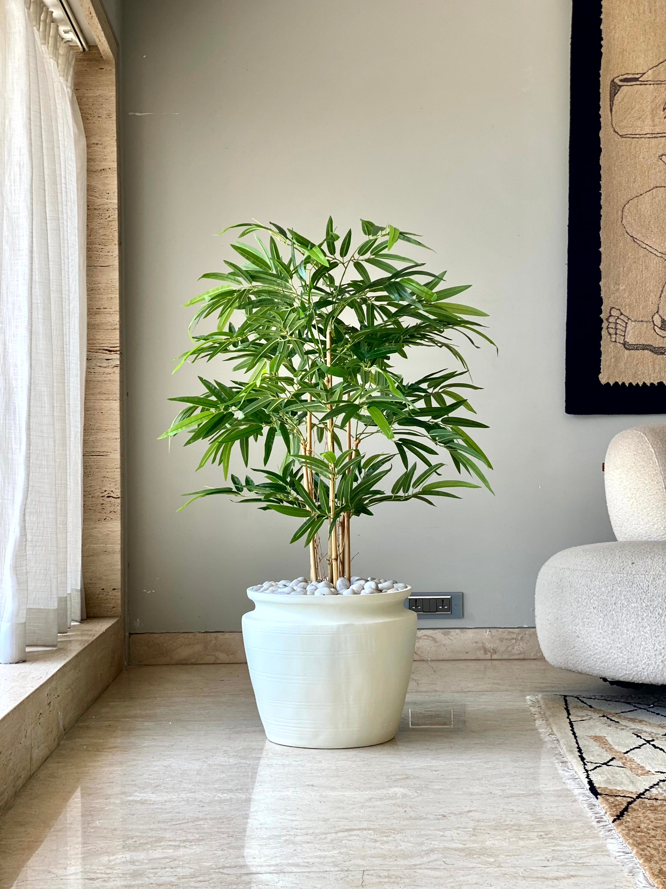 Morrow Planters - Ivory