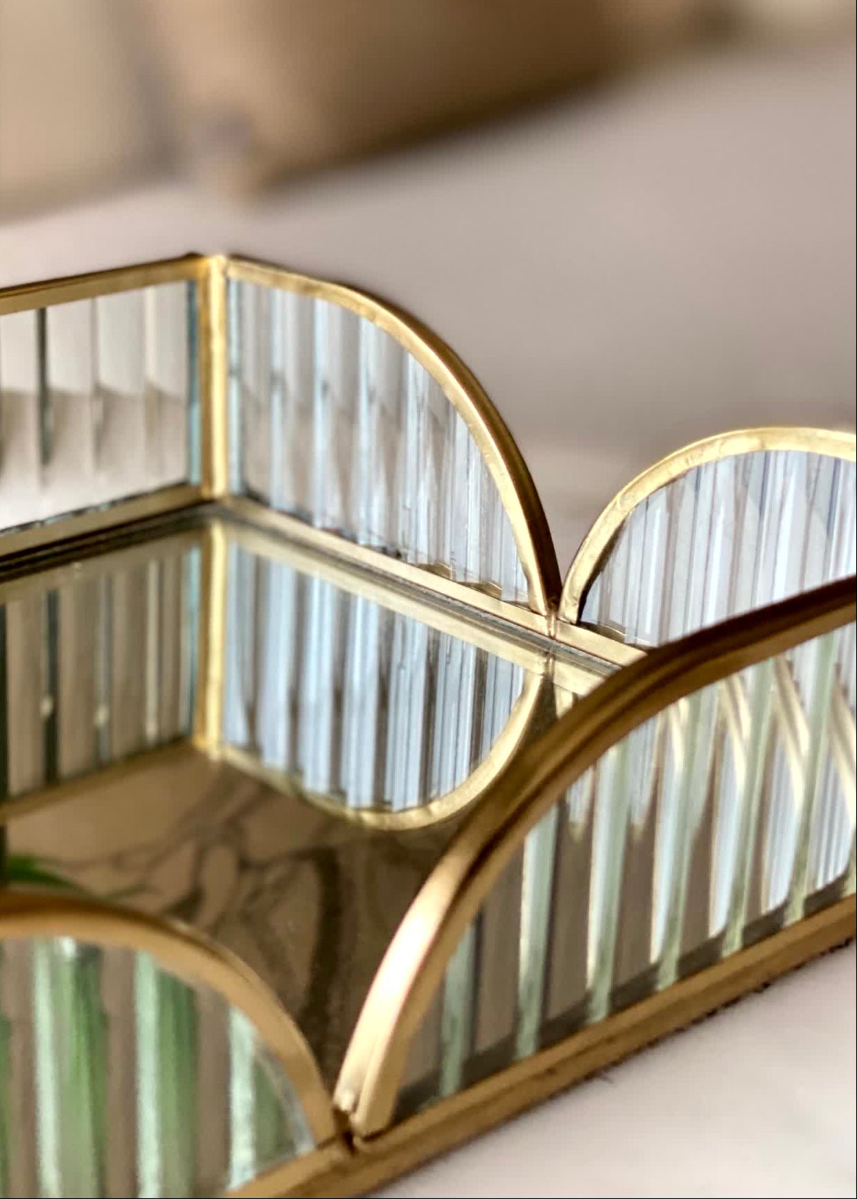 Milan Fluted Tray