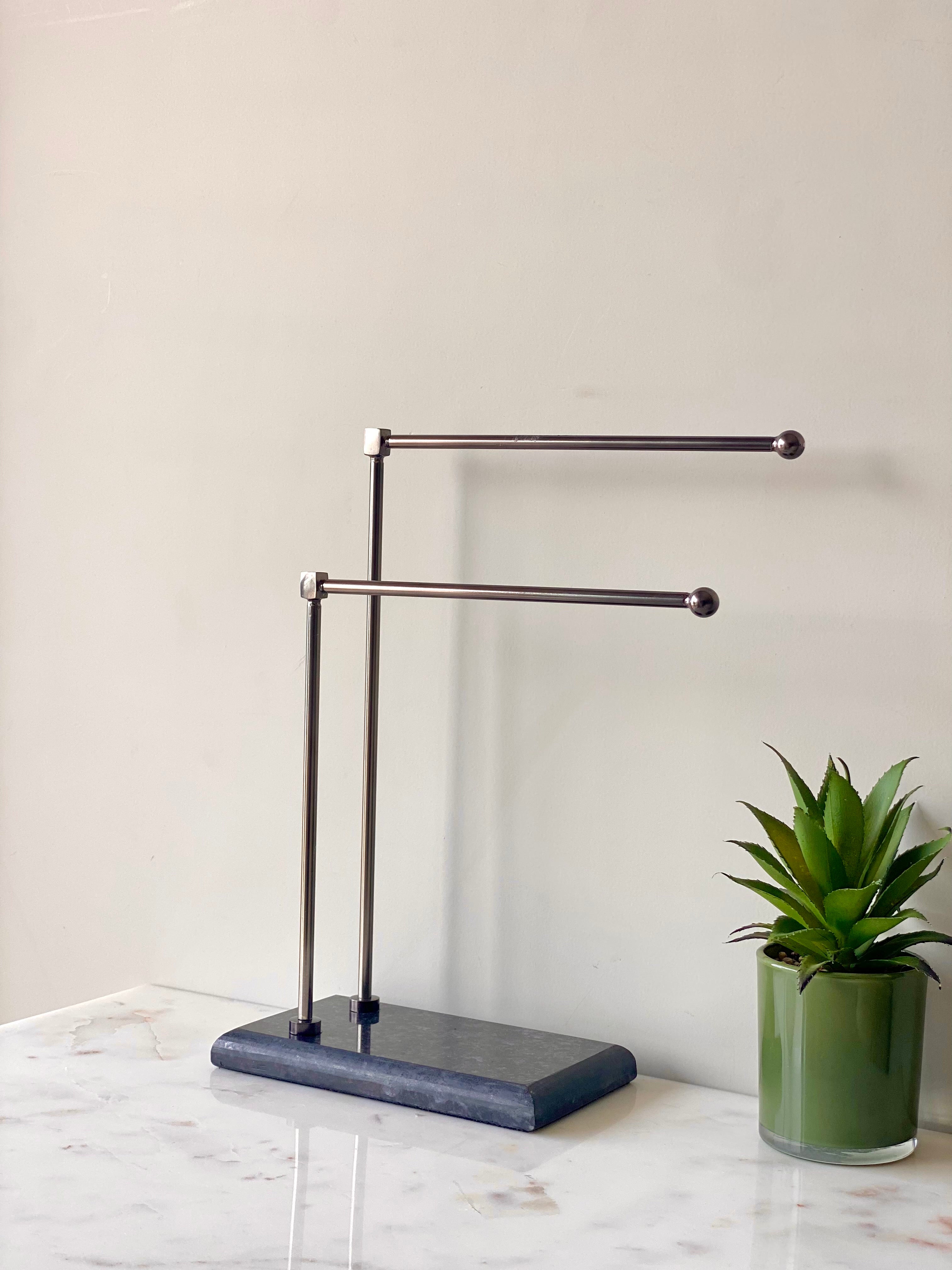 Melrose Hand Towel Stand - Black