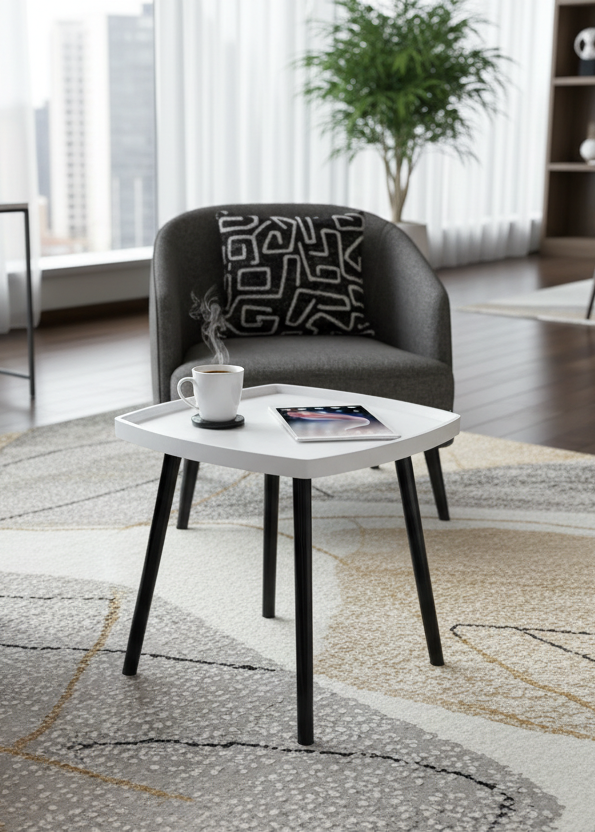 Seoul Center Table - White