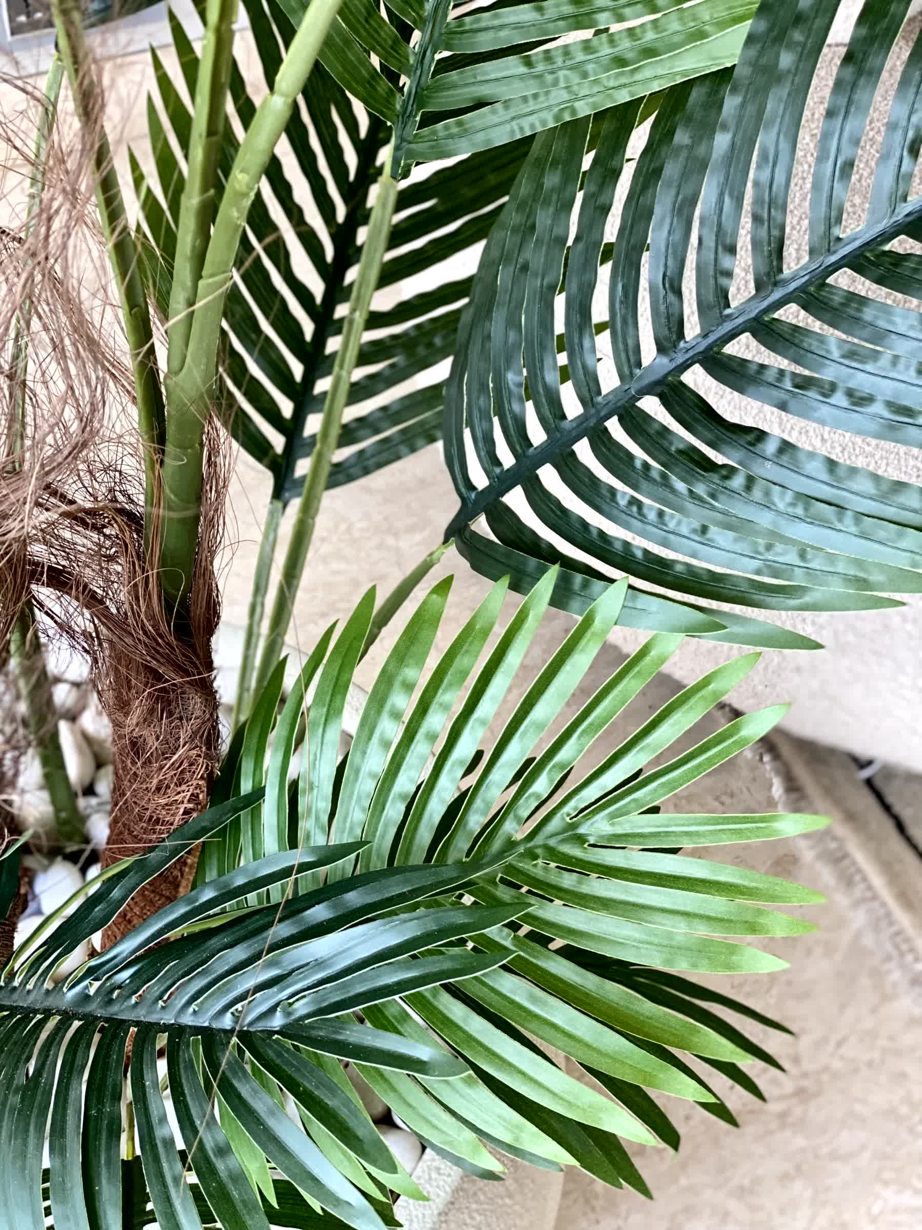 Artificial Lush Areca Palm Plant - 5.3 Feet