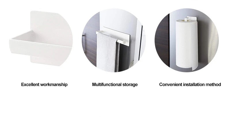 Single Magnetic Tissue Holder Black