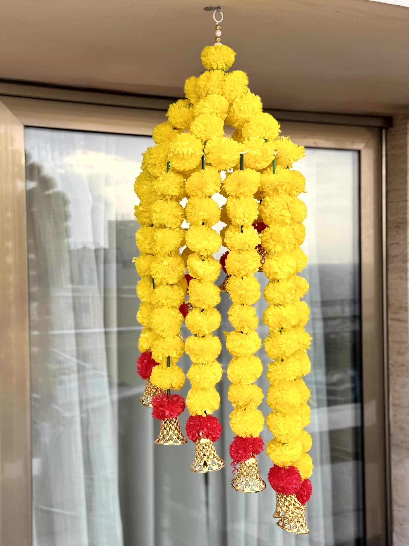 Festive Marigold Jhoomar