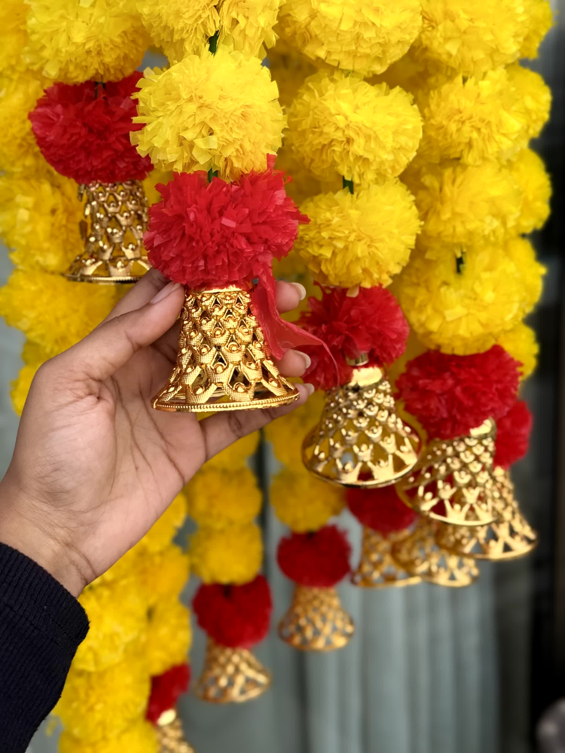Festive Marigold Jhoomar