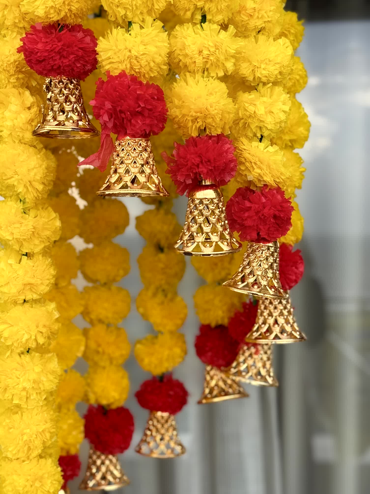 Festive Marigold Jhoomar