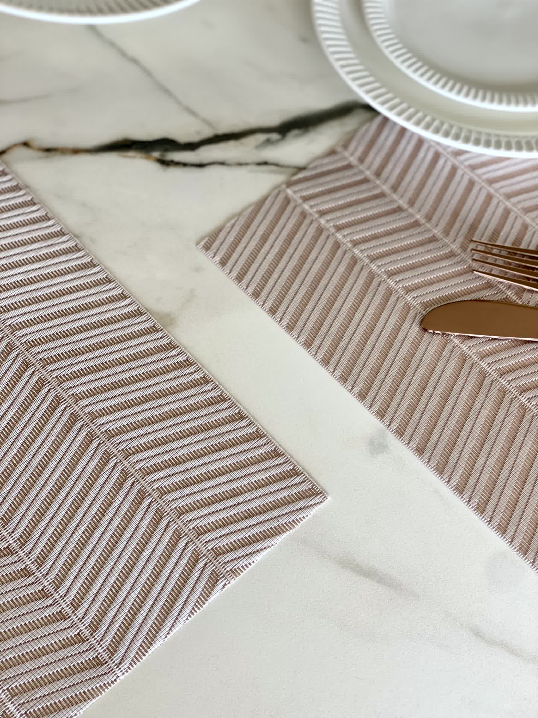 Chevron Table Mats (Set of 6)