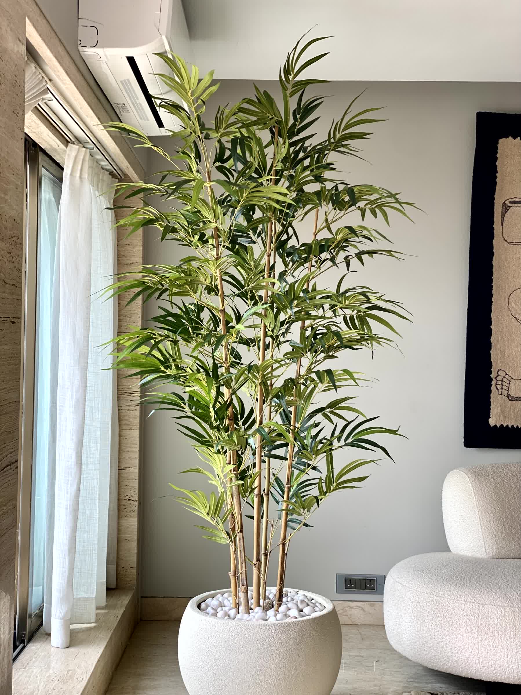 Artificial Bamboo Plant - 7.5 Feet