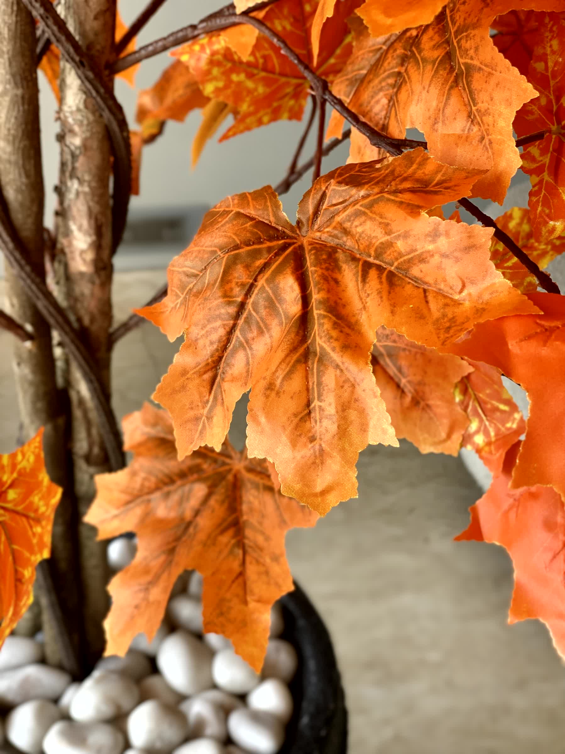 Artificial Autumn Maple Plant - 6 Feet